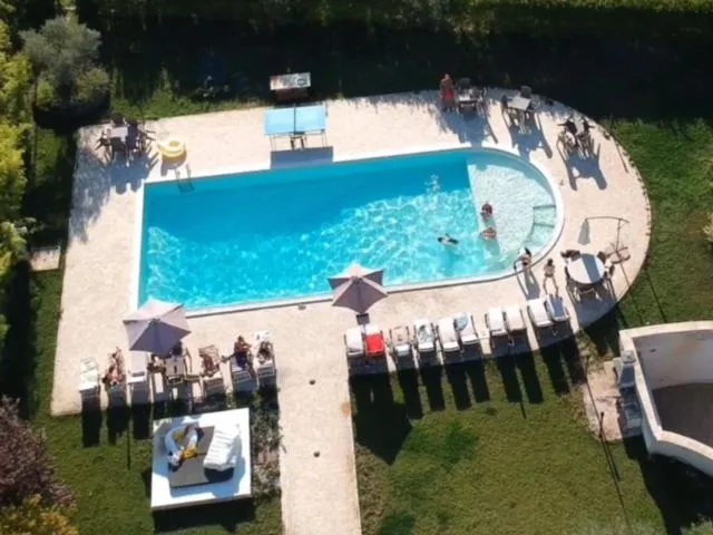 Swimming pool in Bed & Breakfast Case Osti