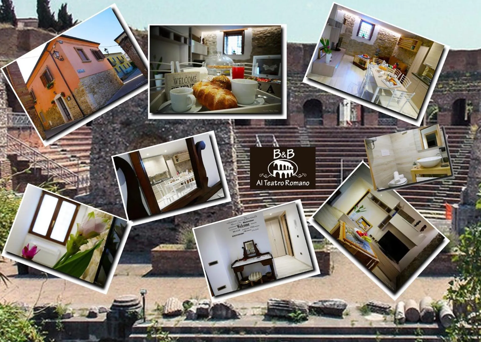 Floor plan in B&B AL TEATRO ROMANO