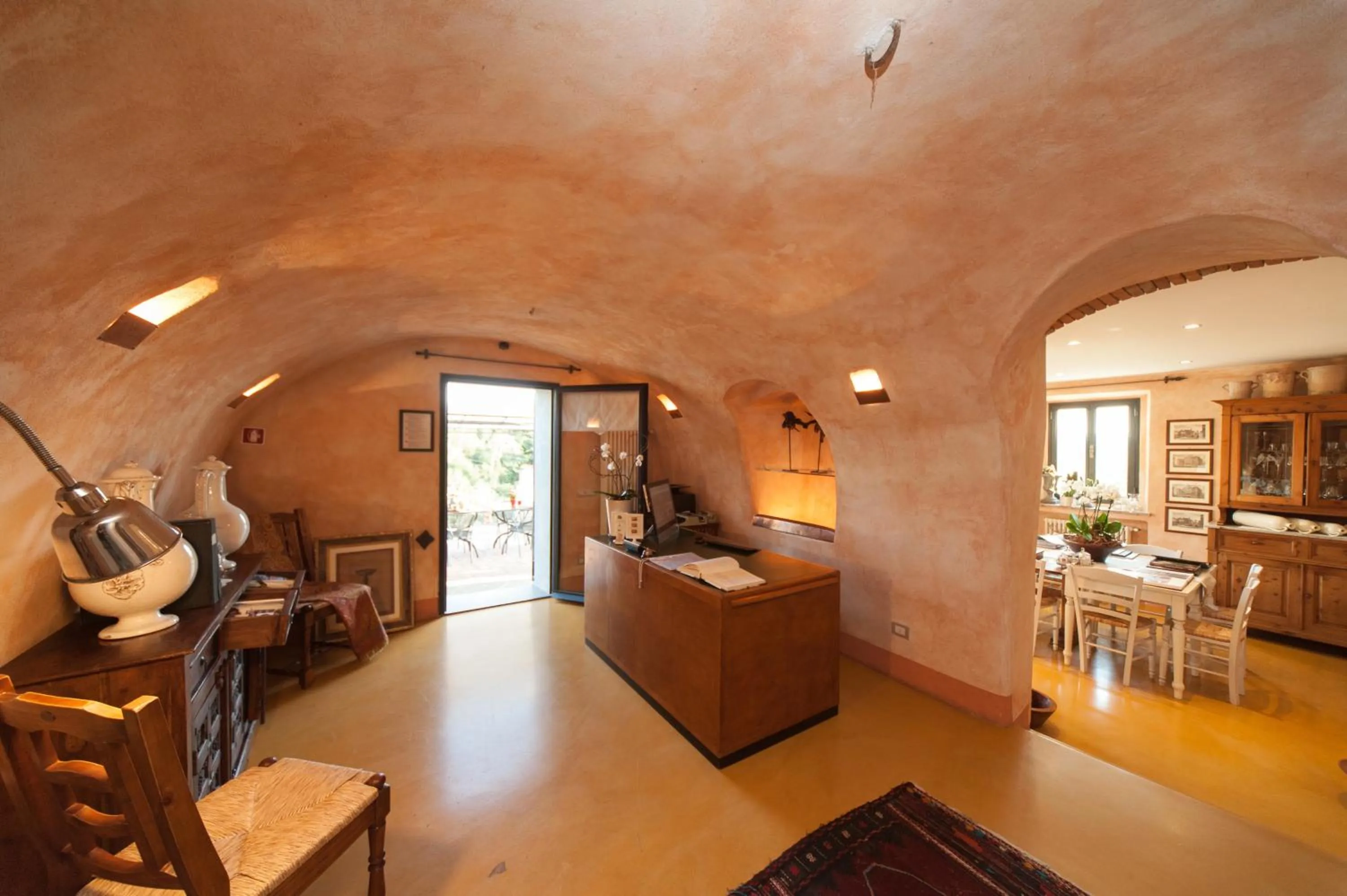 Lobby or reception in B&B Le Dimore Mezza Costa