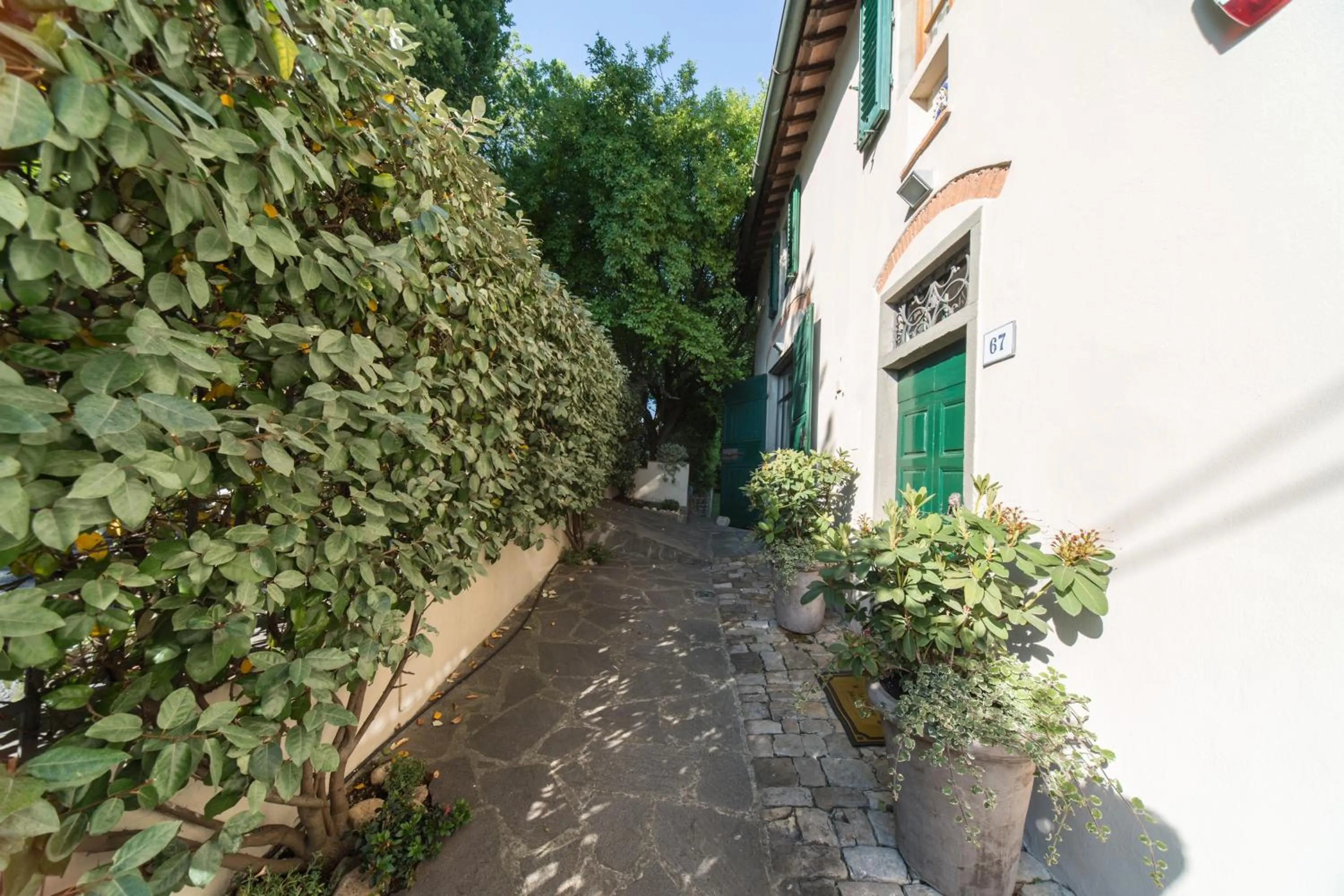 Patio in B&B Le Dimore Mezza Costa