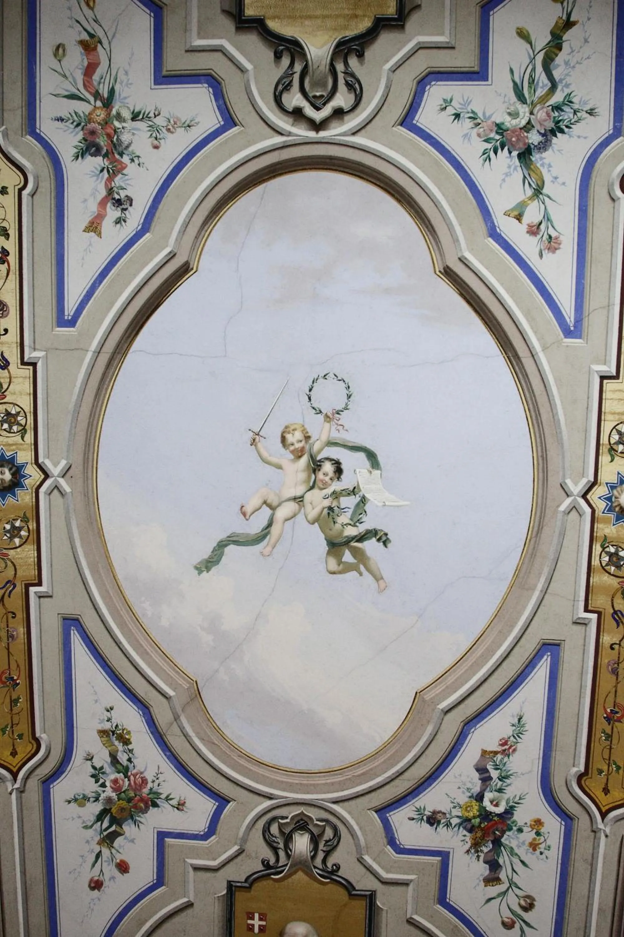 Living room in Residenza d'Epoca Regina d'Arborea