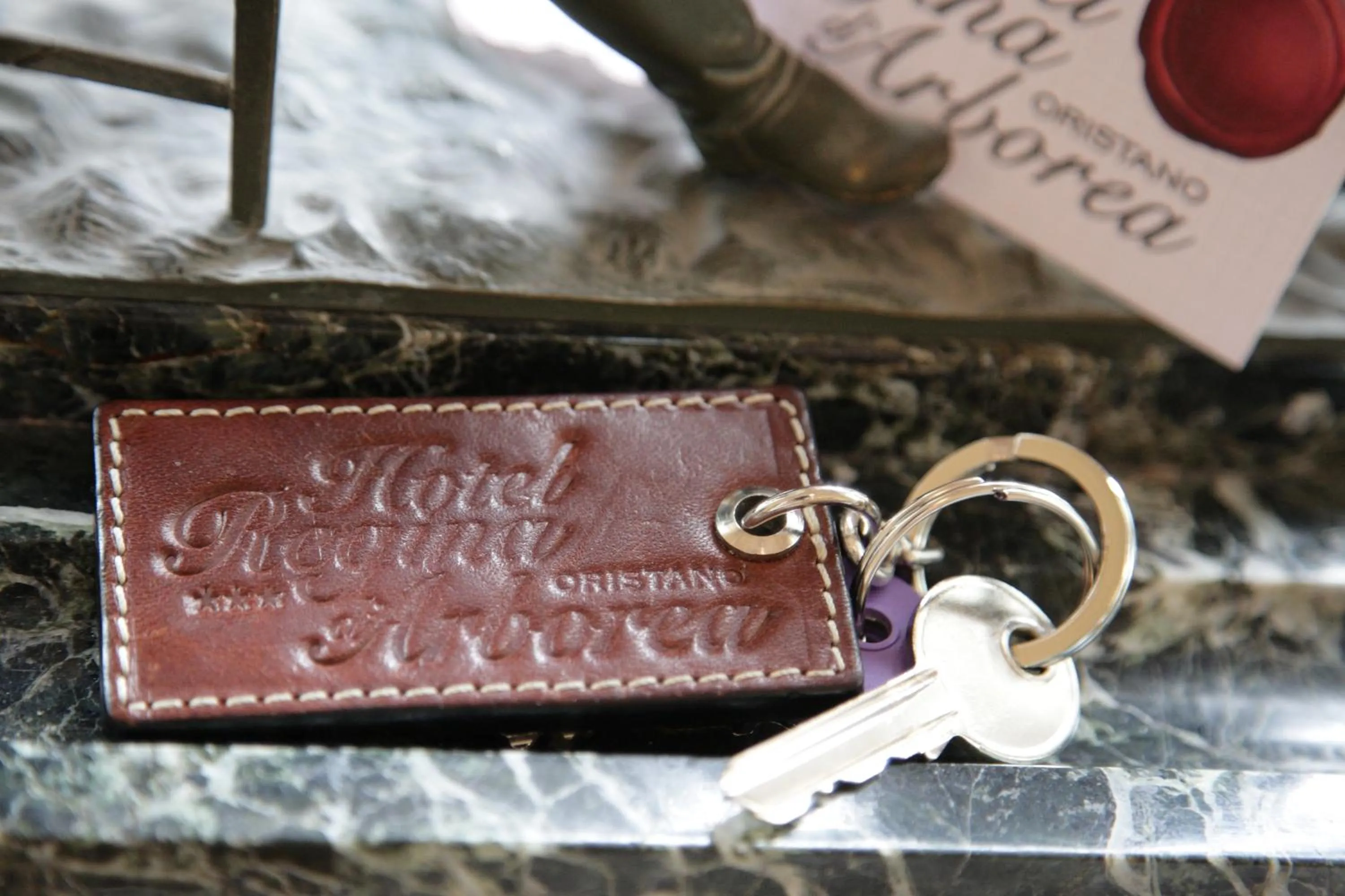 Decorative detail in Residenza d'Epoca Regina d'Arborea