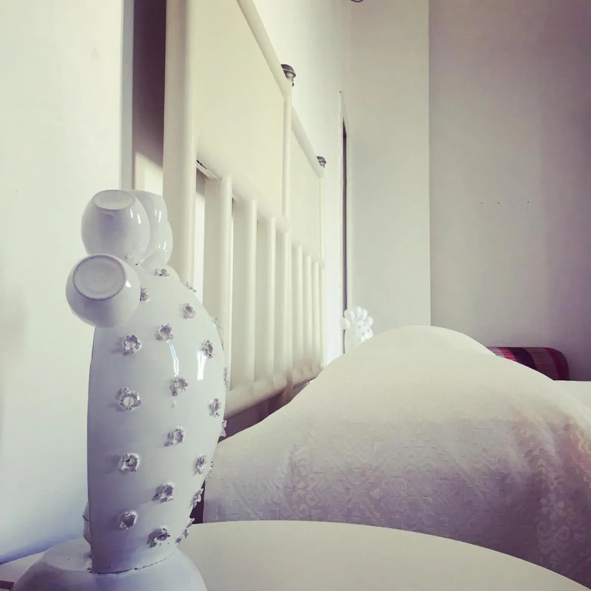 Decorative detail, Bed in Volver B&B