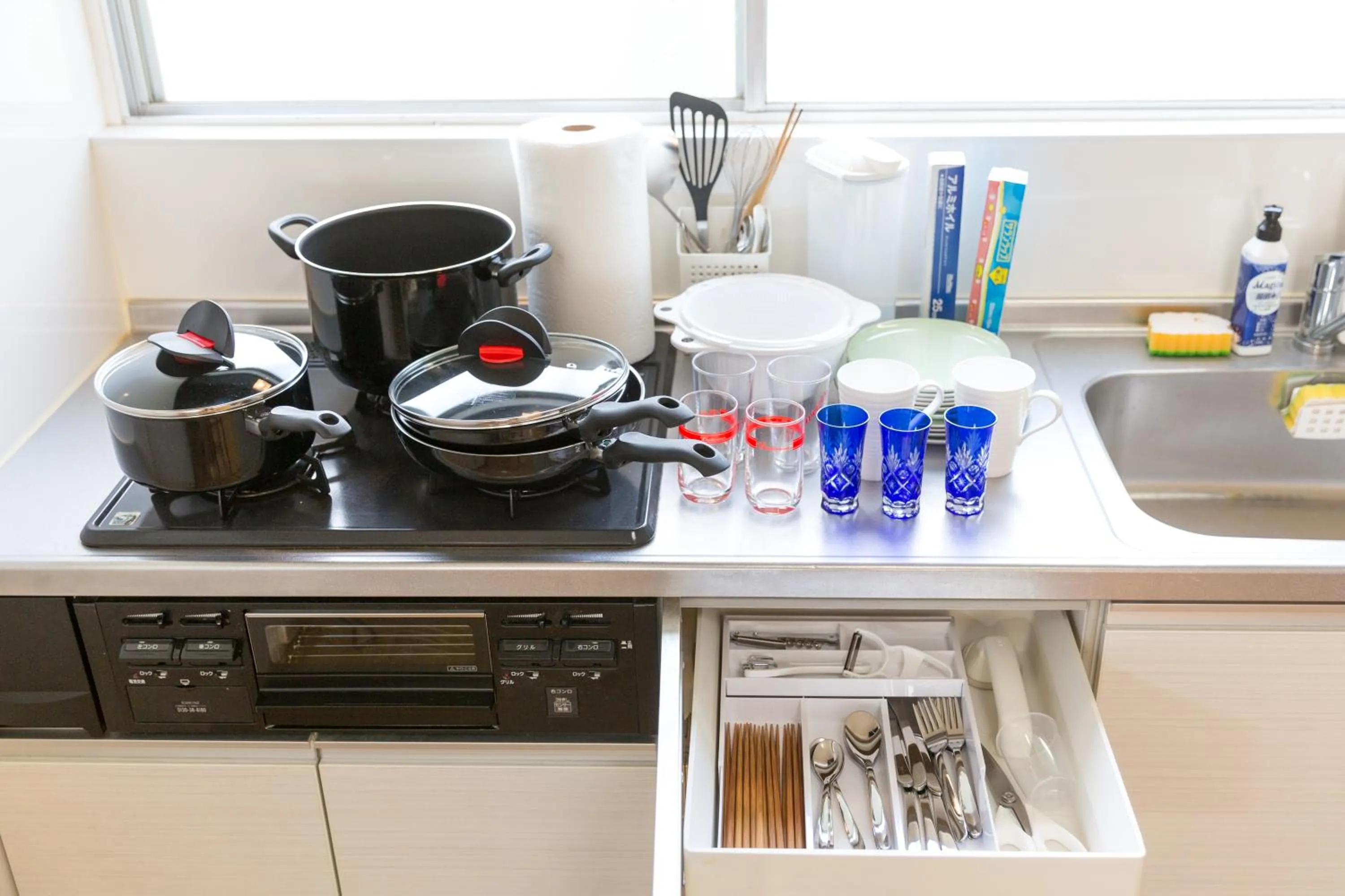 Kitchen or kitchenette in RIVERSIDE INN KAMAKURA