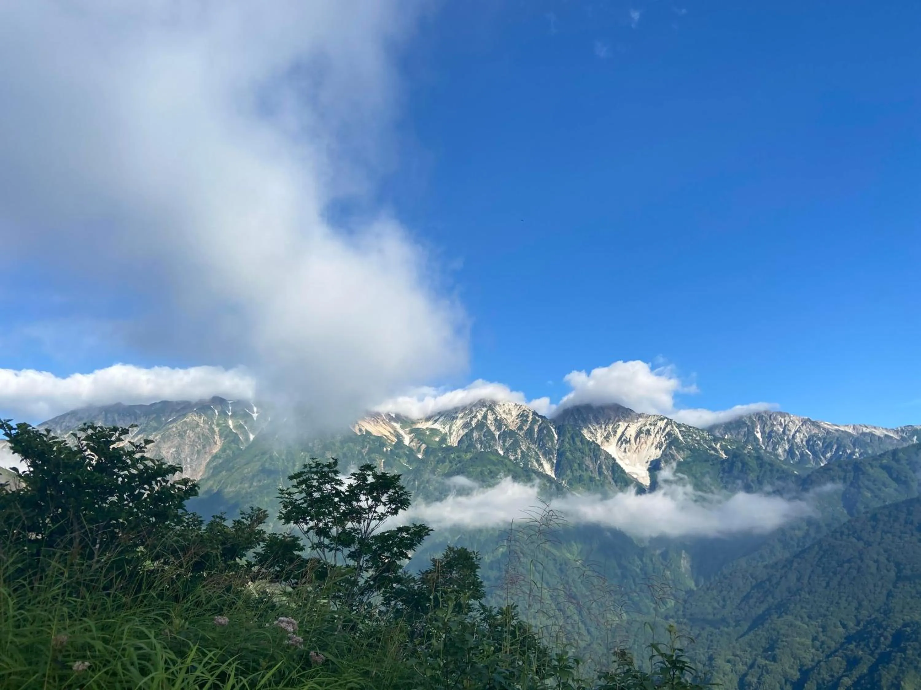 Natural landscape in 白馬パウダーマウンテン