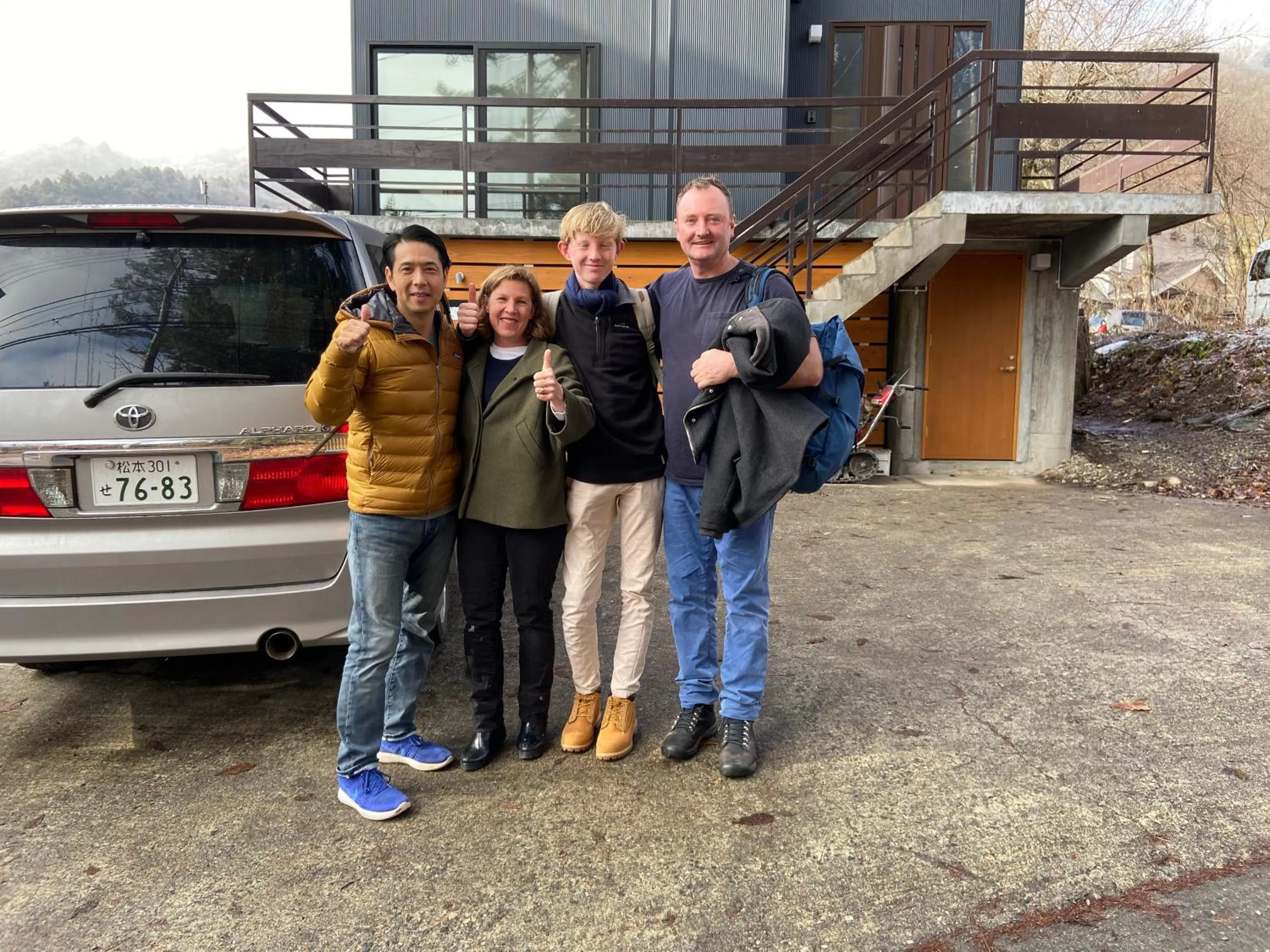 Family in 白馬パウダーマウンテン