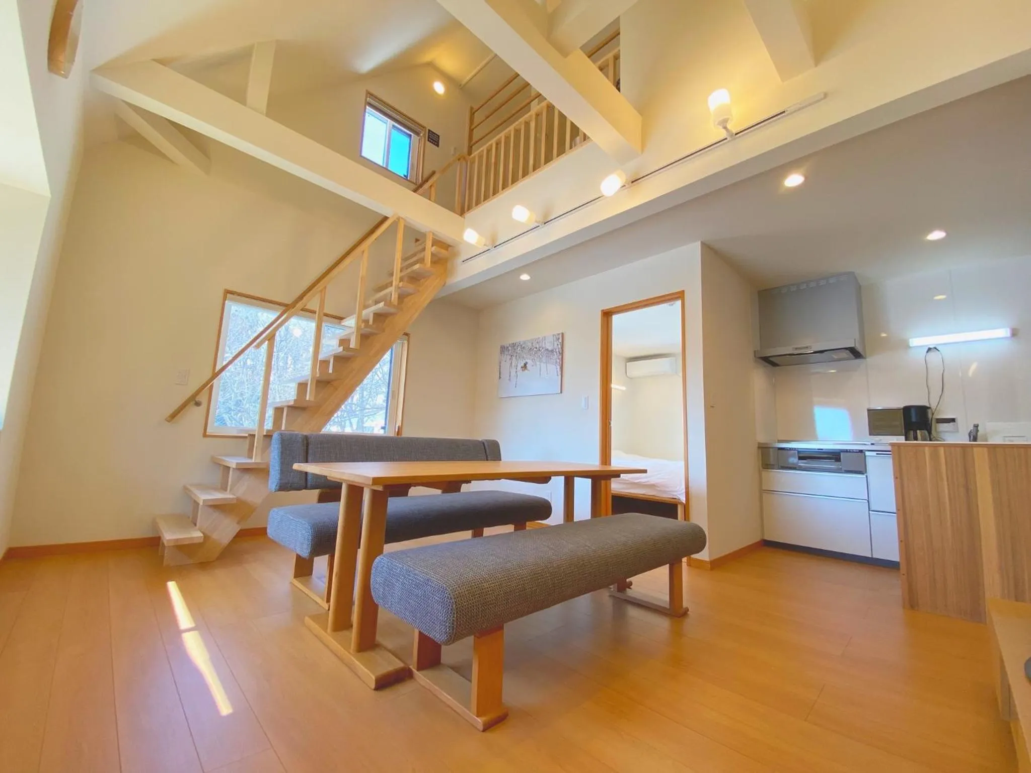 Living room in 白馬パウダーマウンテン