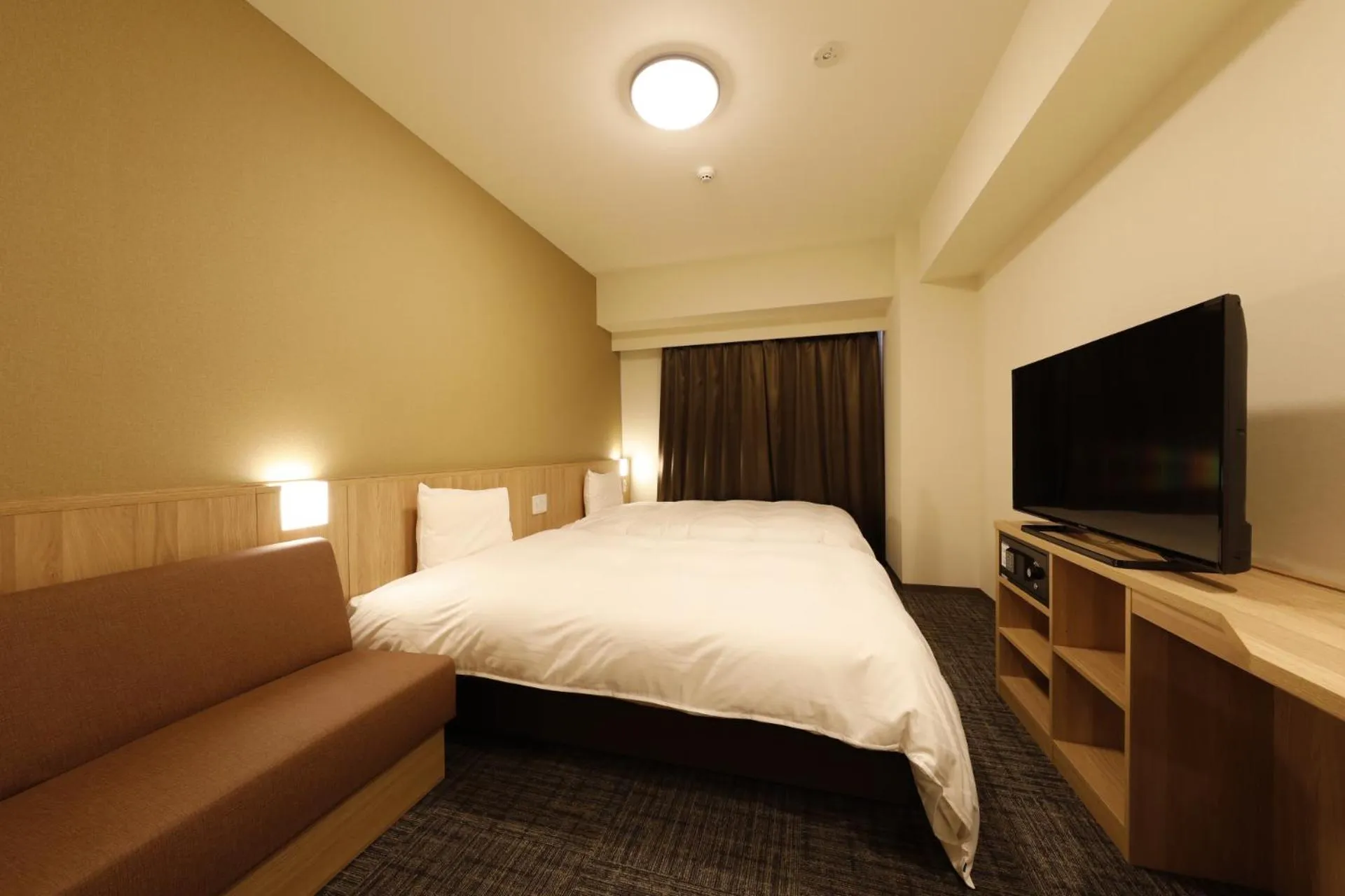 Photo of the whole room, Bed in Dormy Inn Mito