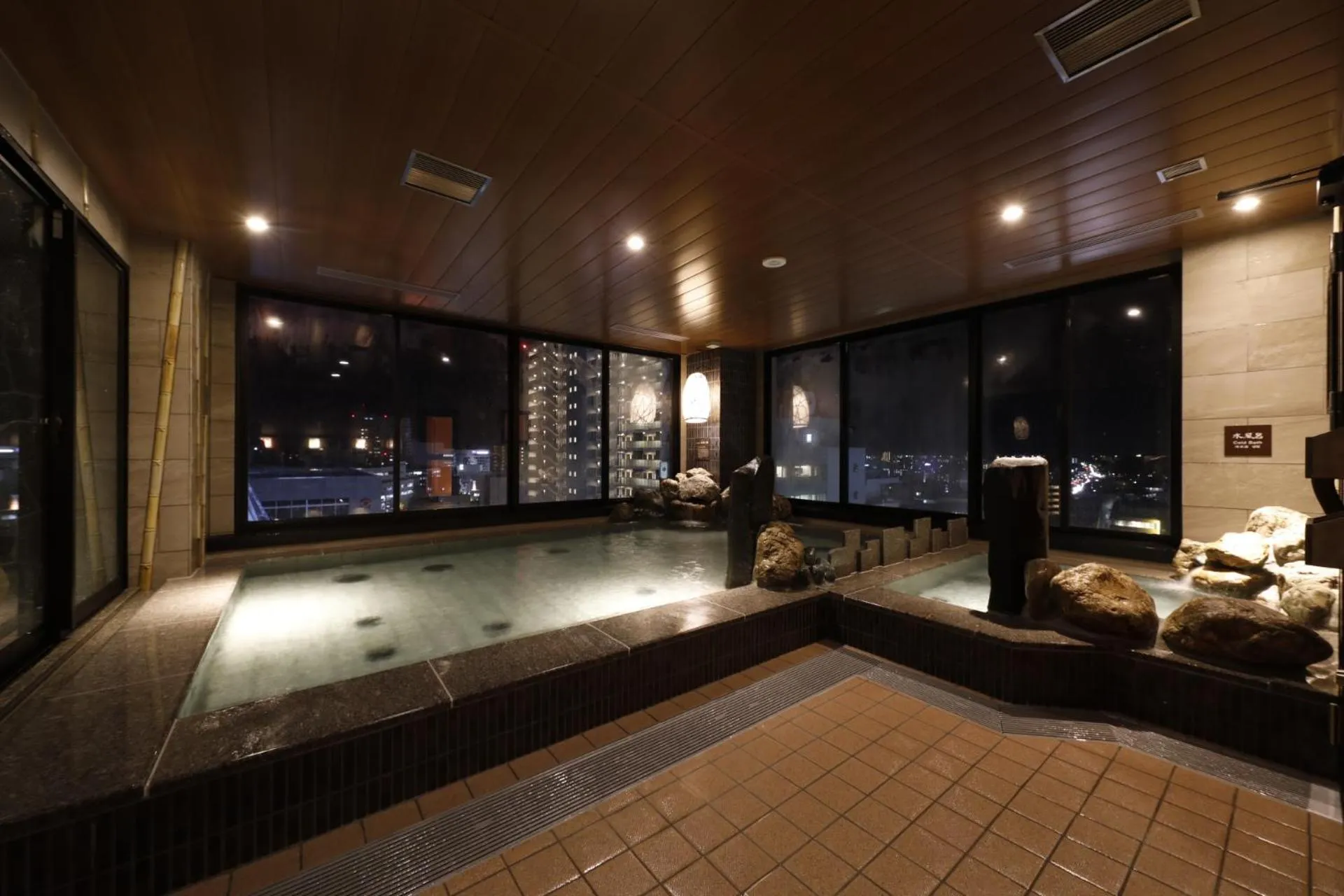 Hot Spring Bath in Dormy Inn Mito