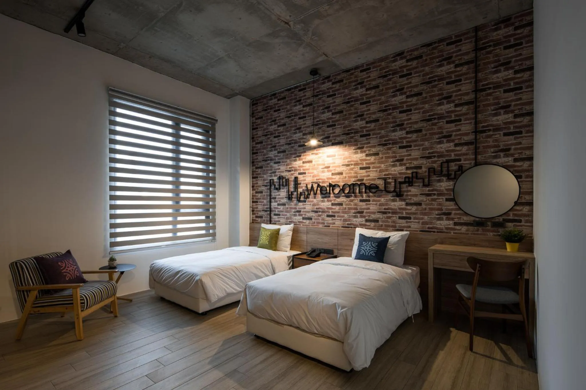 Bed in Tian Zhong Hotel