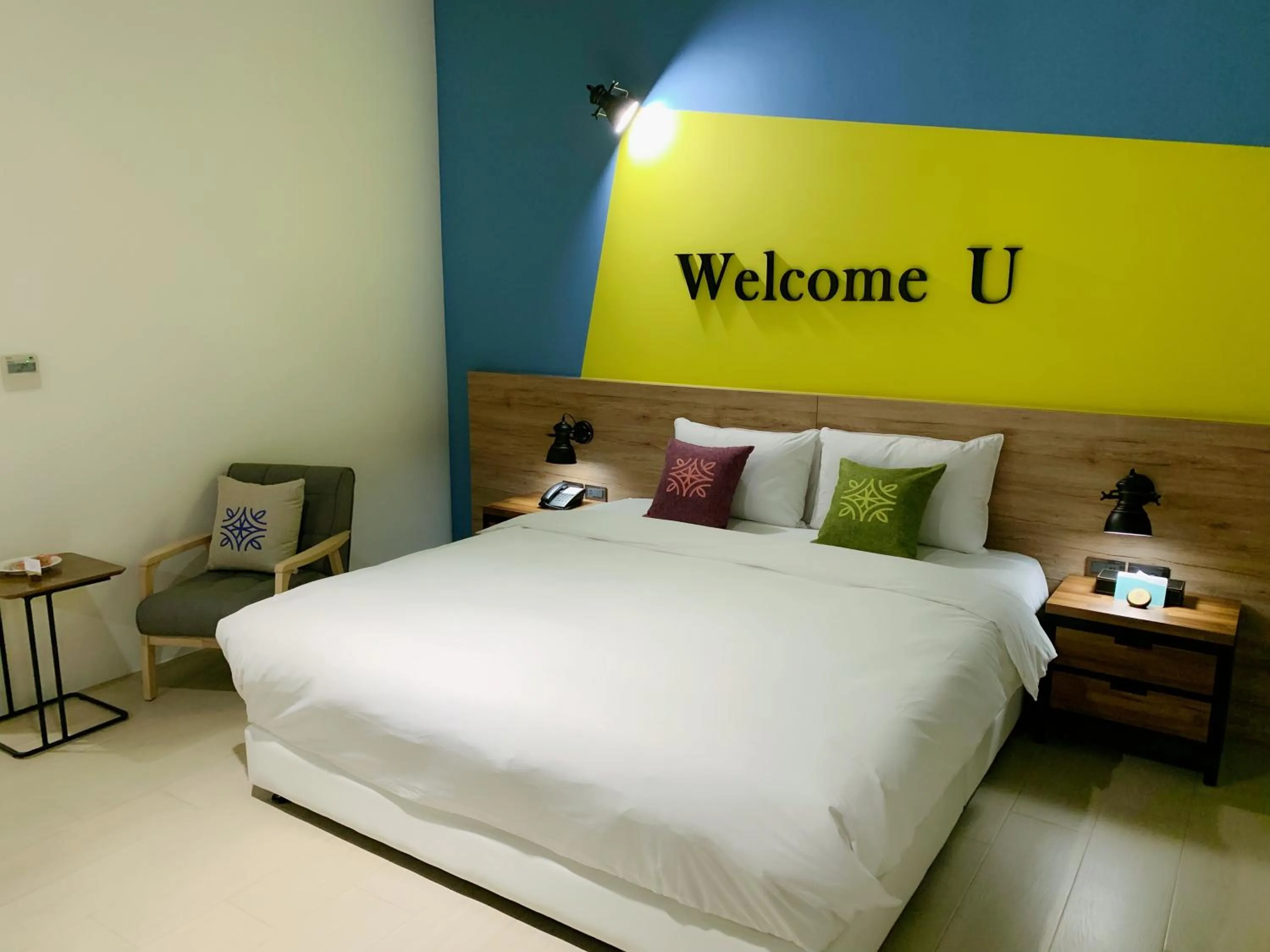 Bed in Tian Zhong Hotel