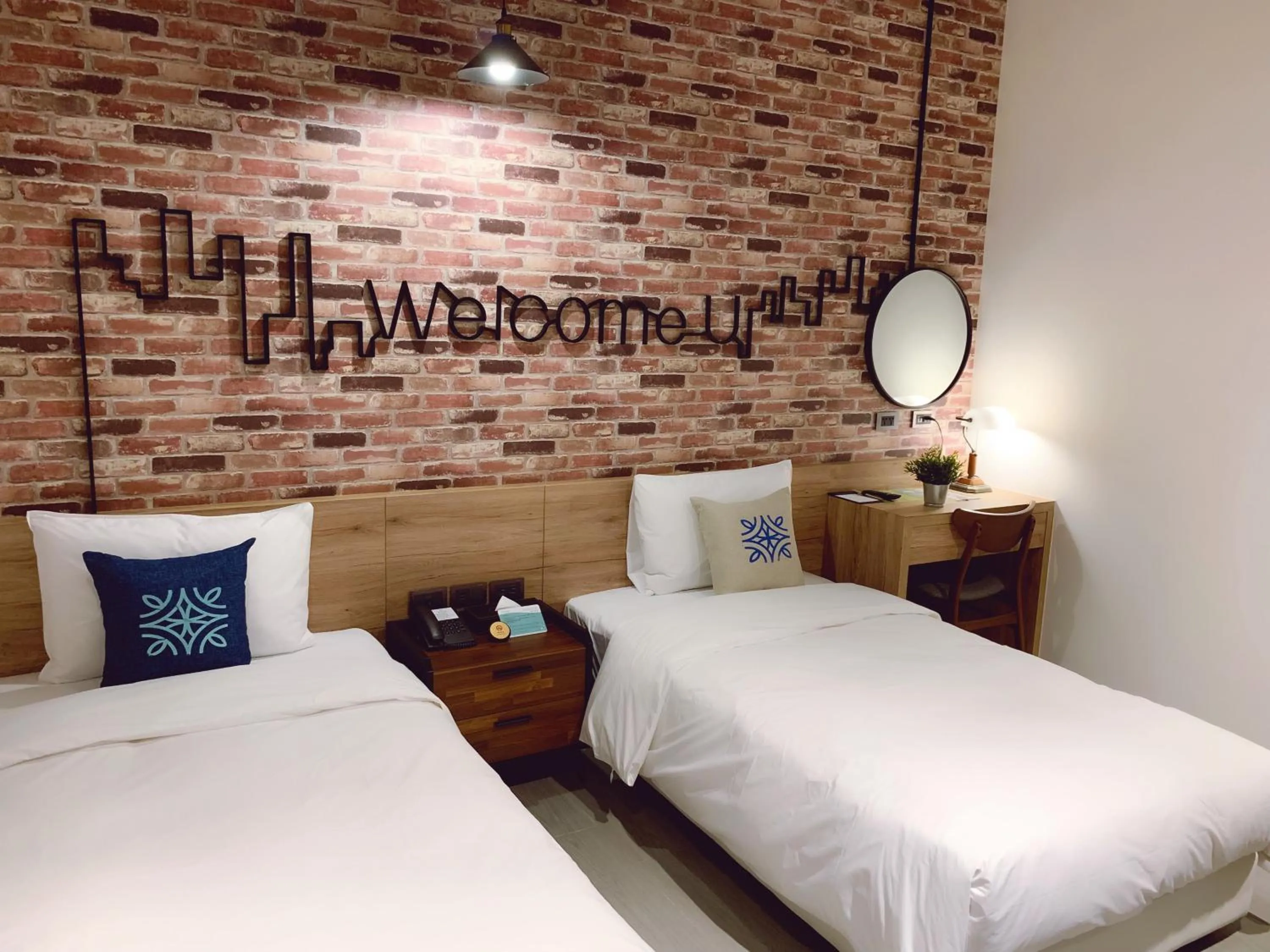 Bed in Tian Zhong Hotel