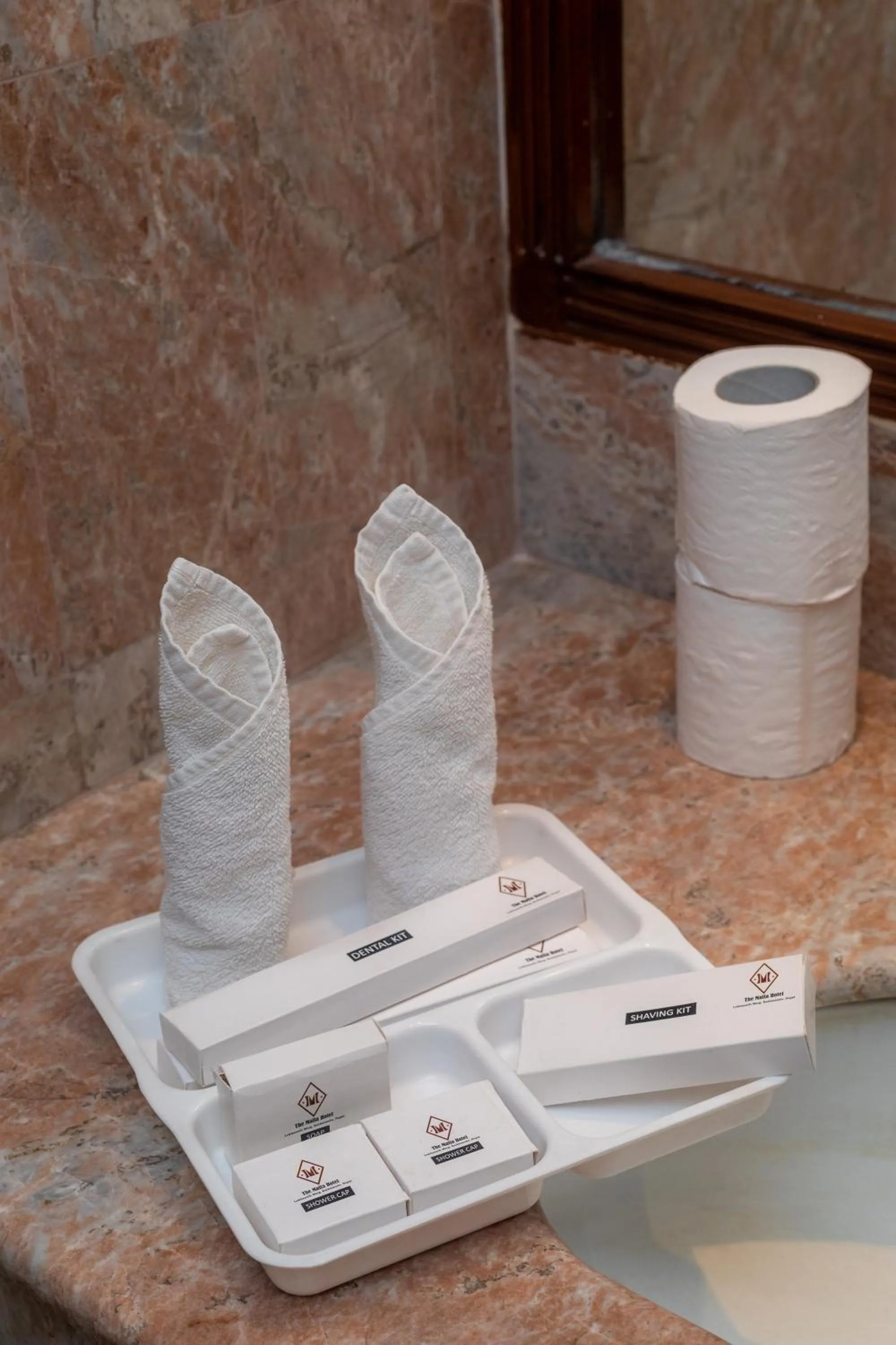 Bathroom in The Malla Hotel - Thamel, 2 km to Swayambhunath Temple