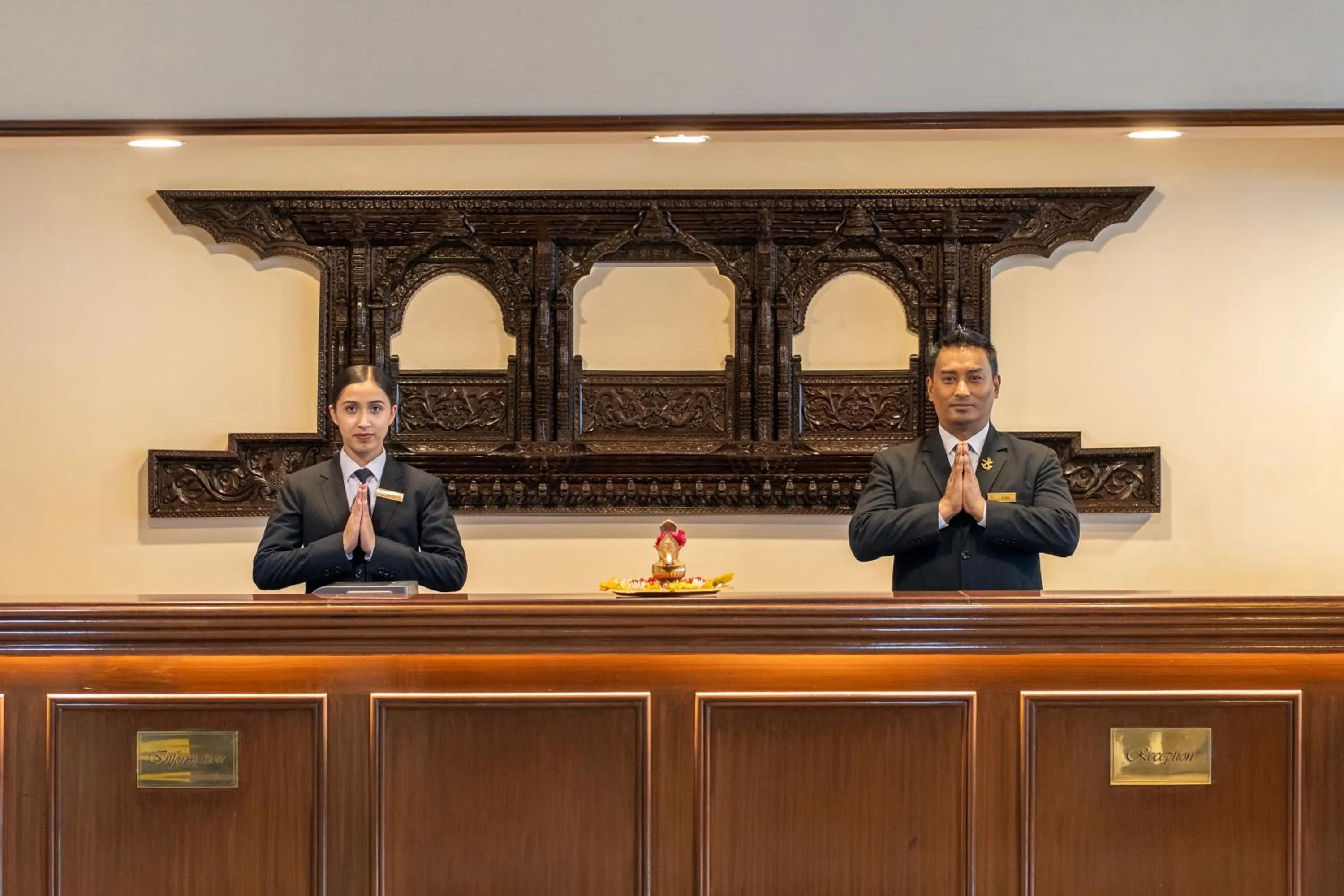 Lobby or reception in The Malla Hotel - Thamel, 2 km to Swayambhunath Temple