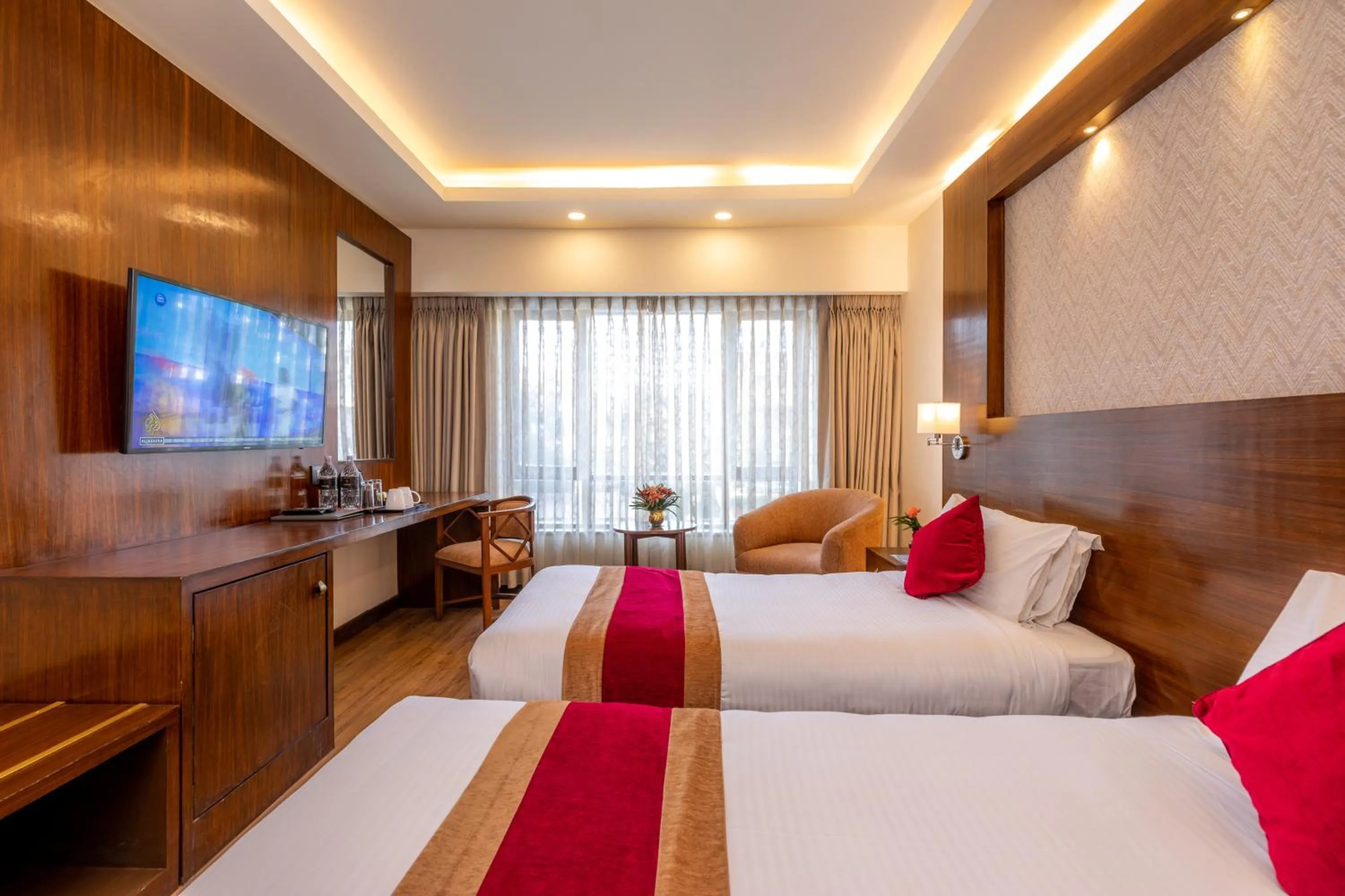 Bedroom, Bed in The Malla Hotel - Thamel, 2 km to Swayambhunath Temple