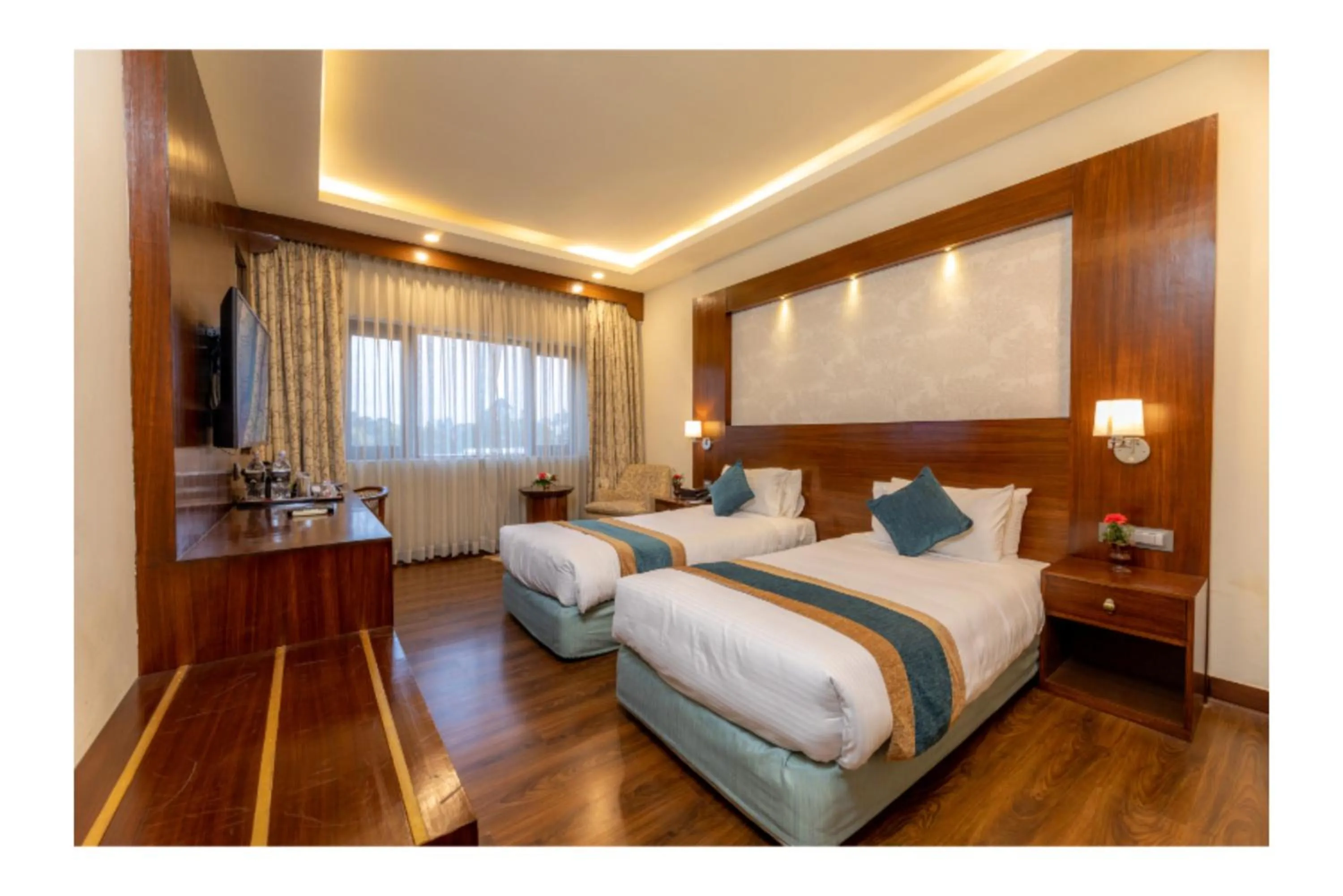 Bed in The Malla Hotel - Thamel, 2 km to Swayambhunath Temple