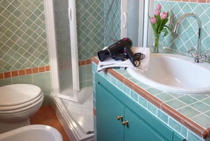 Bathroom in B&B Maesta' Di Cudino