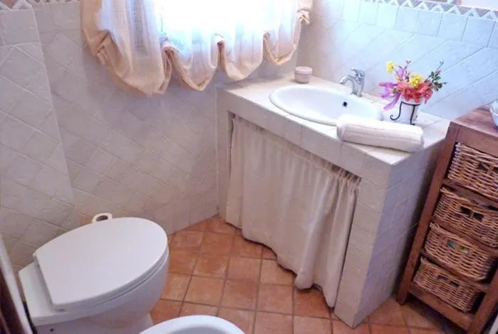 Toilet in B&B Maesta' Di Cudino