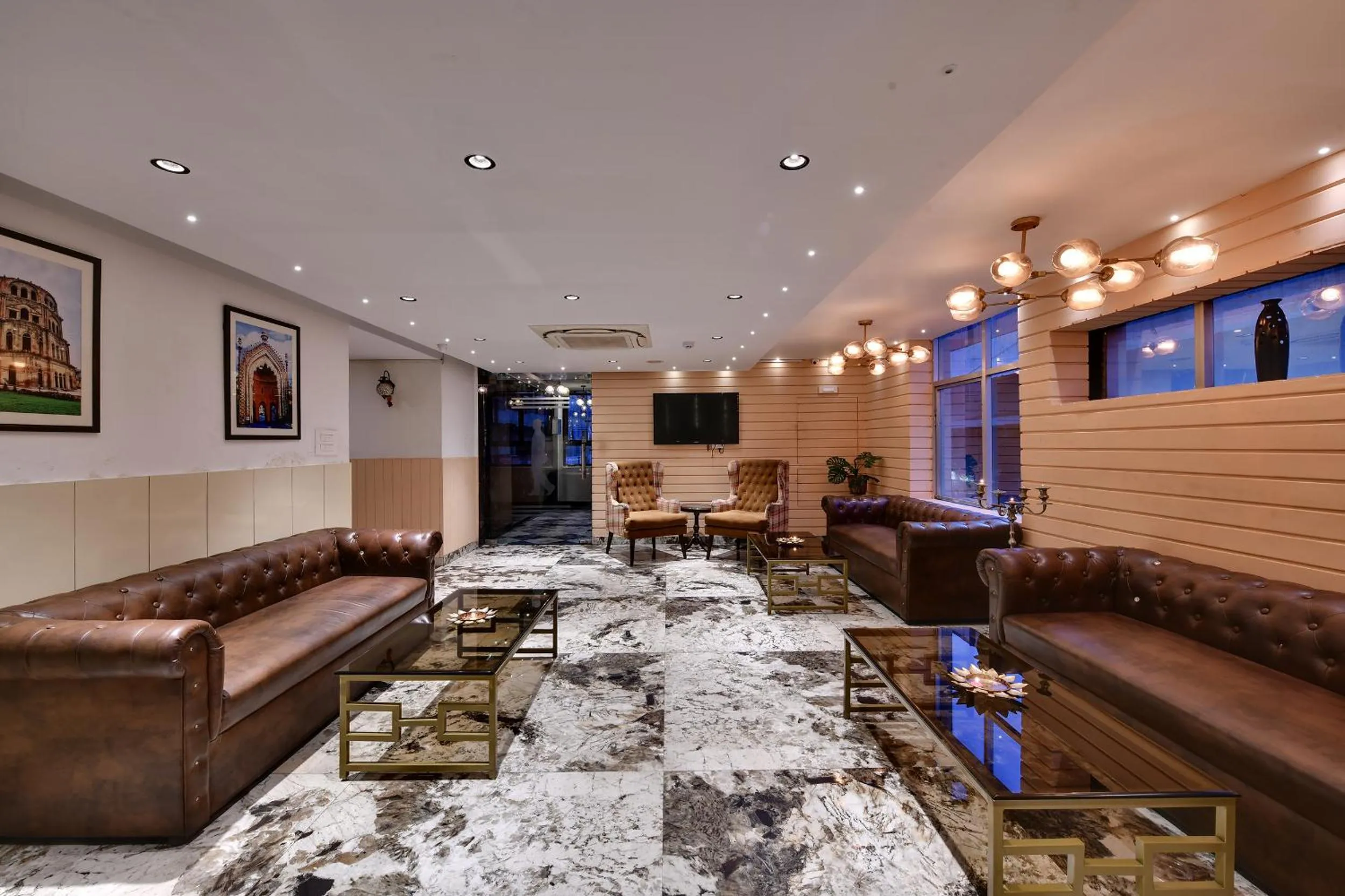 Lobby or reception in RnB Select Walk Inn Lucknow