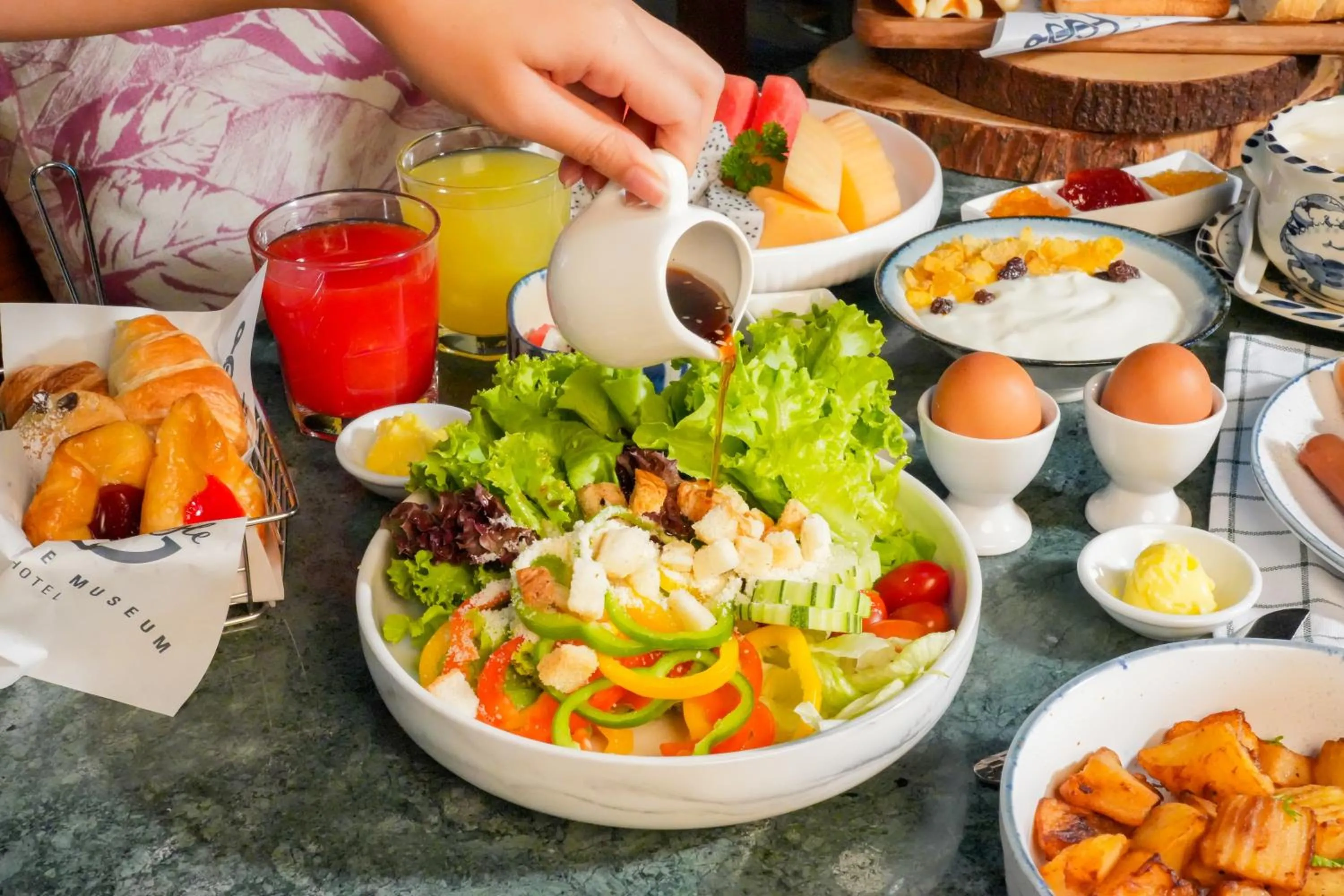 Breakfast in MeStyle Museum Hotel