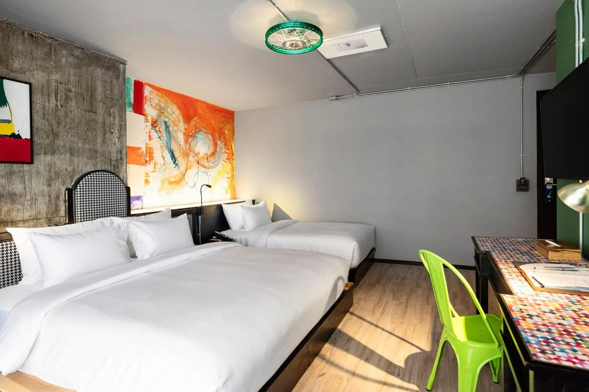 Bed in MeStyle Museum Hotel