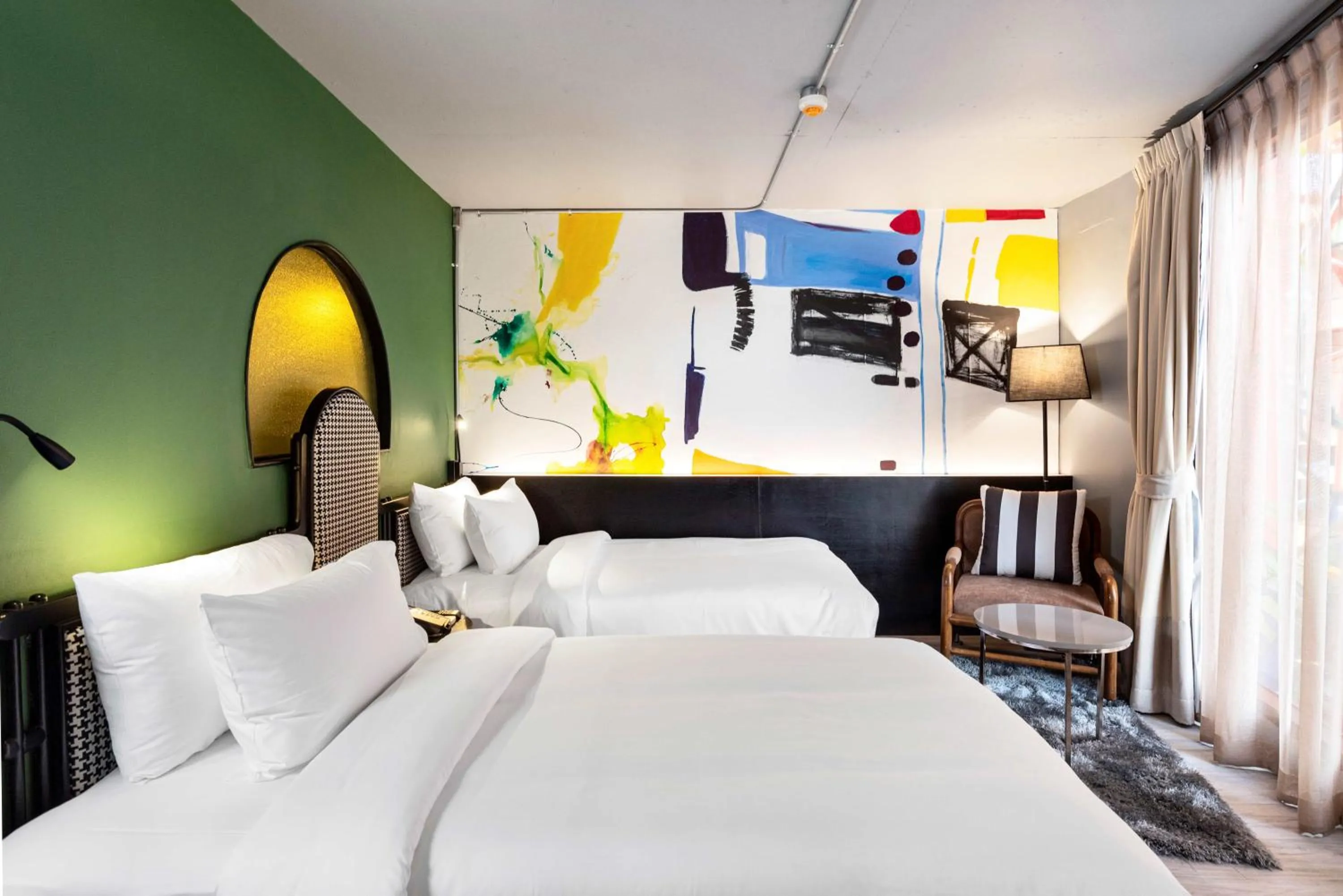 Bed in MeStyle Museum Hotel