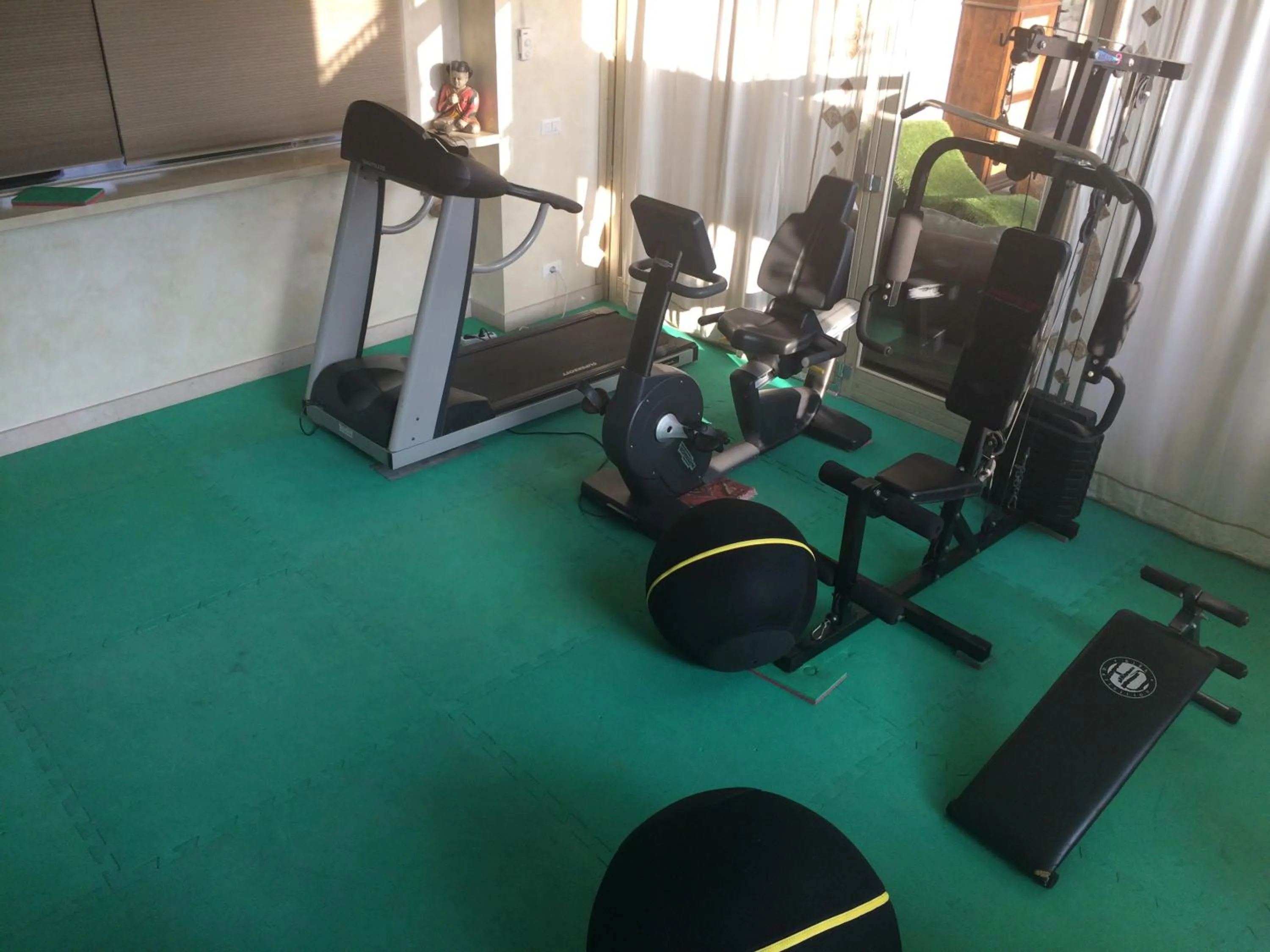 Fitness centre/facilities in Hotel Vandelli