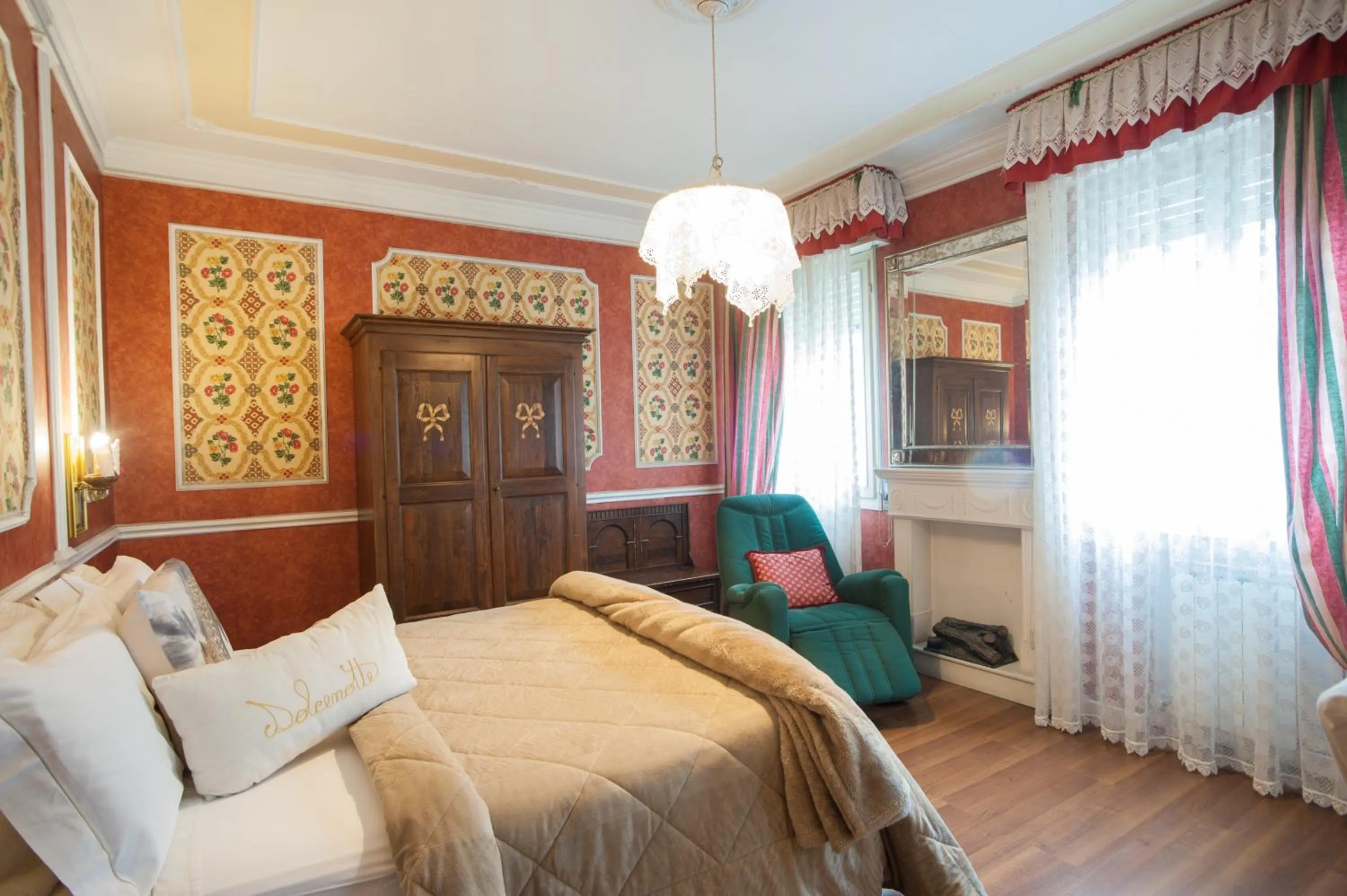 Bed in Hotel Vandelli