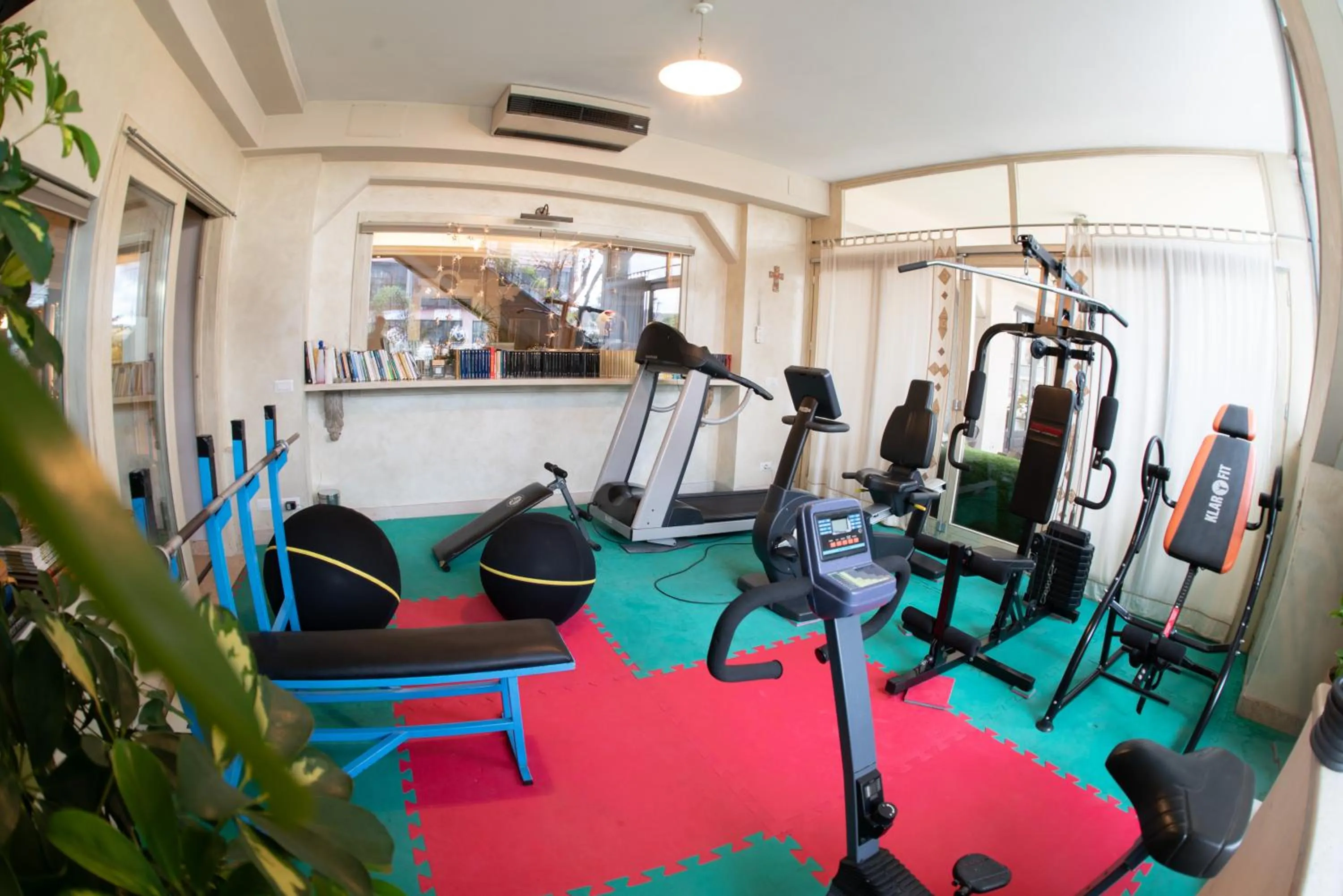 Fitness centre/facilities in Hotel Vandelli