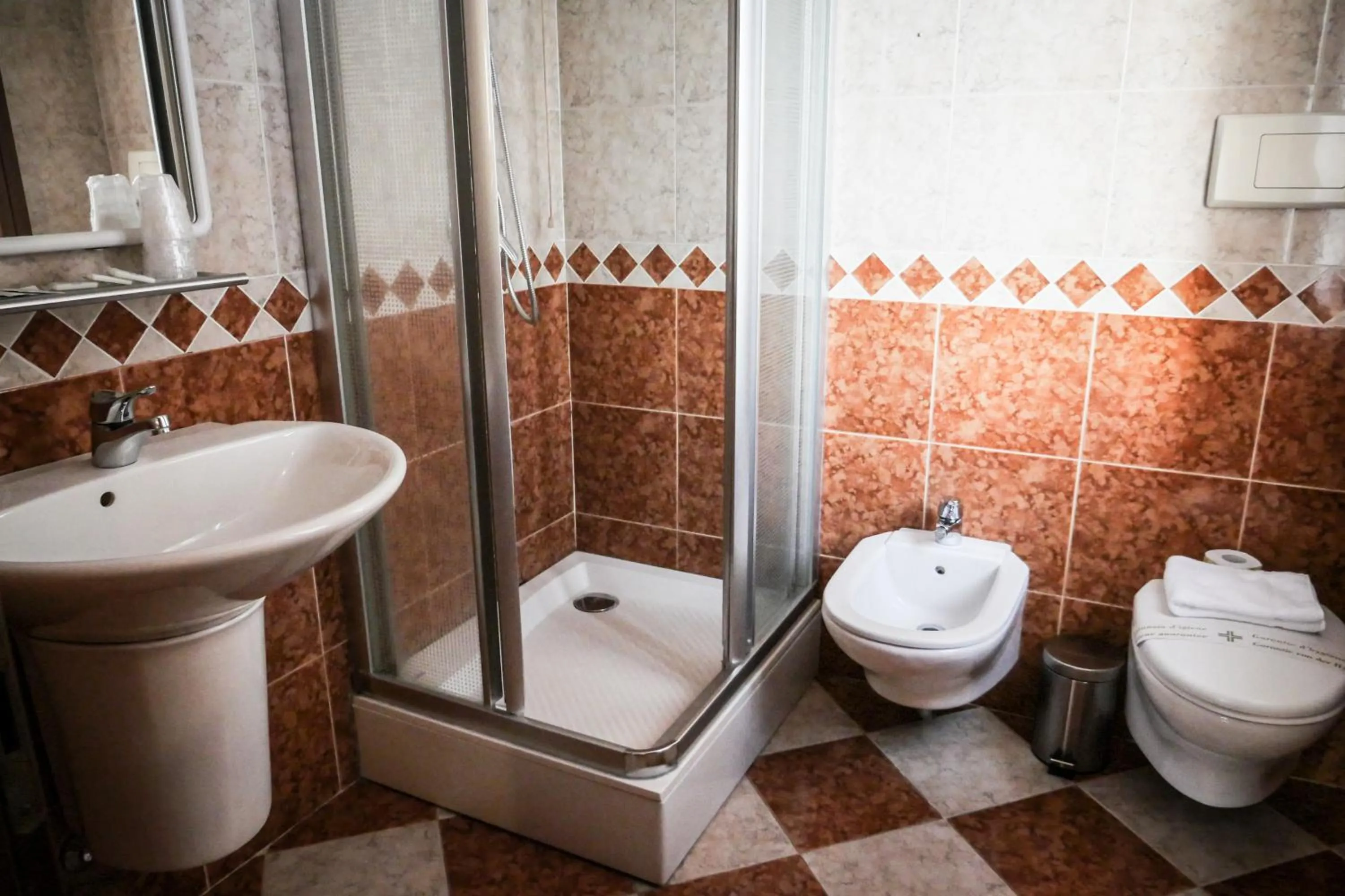 Bathroom in VILLANOVA HOTEL