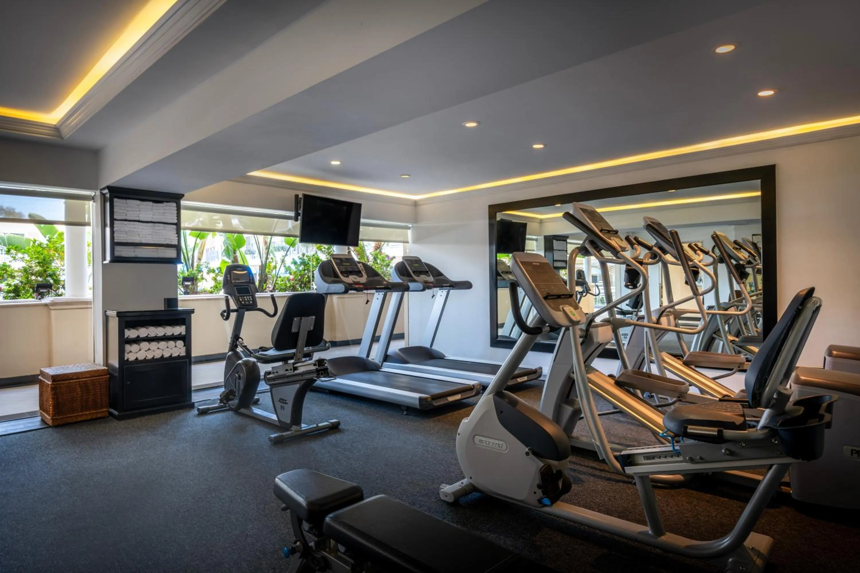 Fitness centre/facilities in Beverly Hills Plaza Hotel & Spa