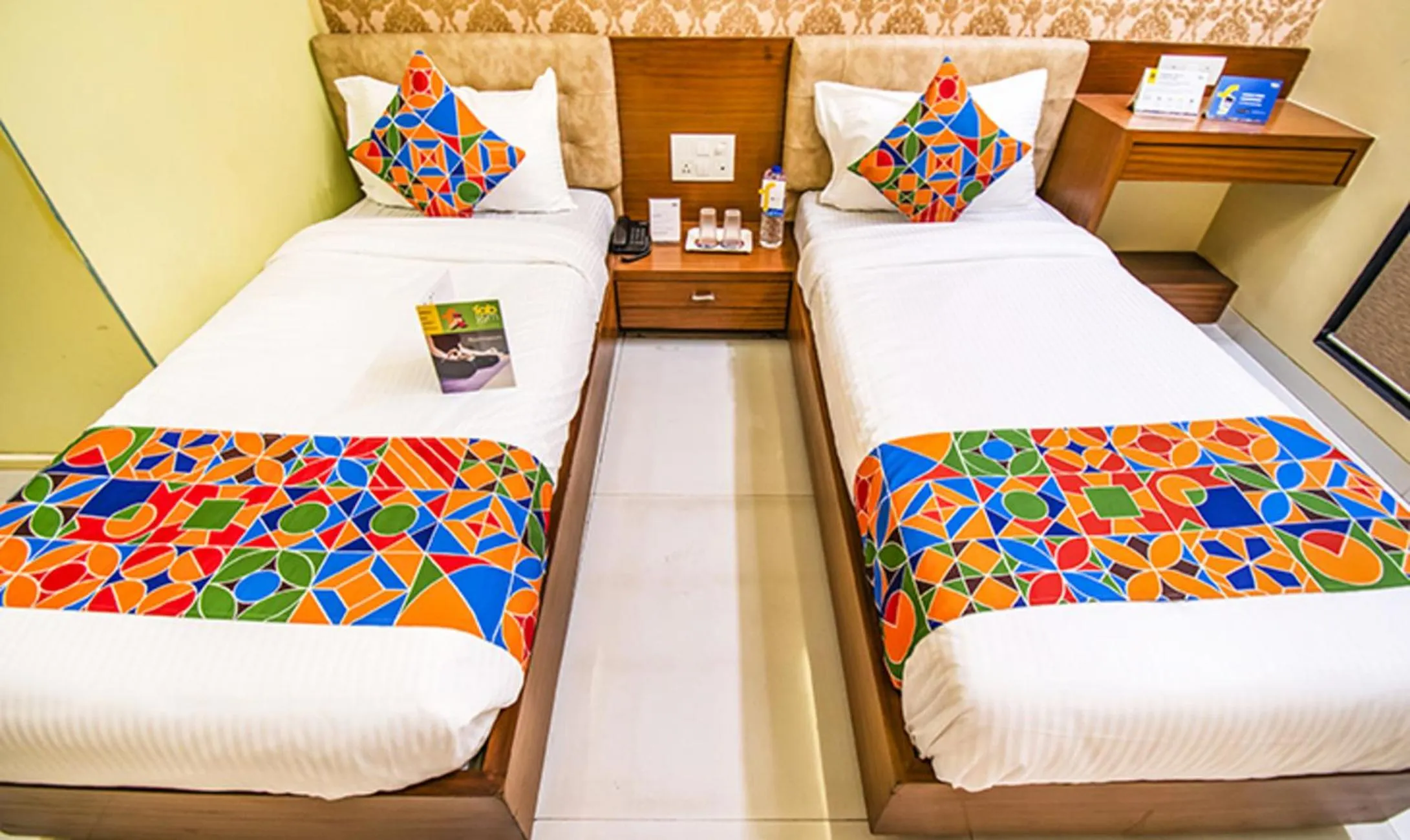 Bed in FabHotel Seven Hills - Nr Mumbai International Airport