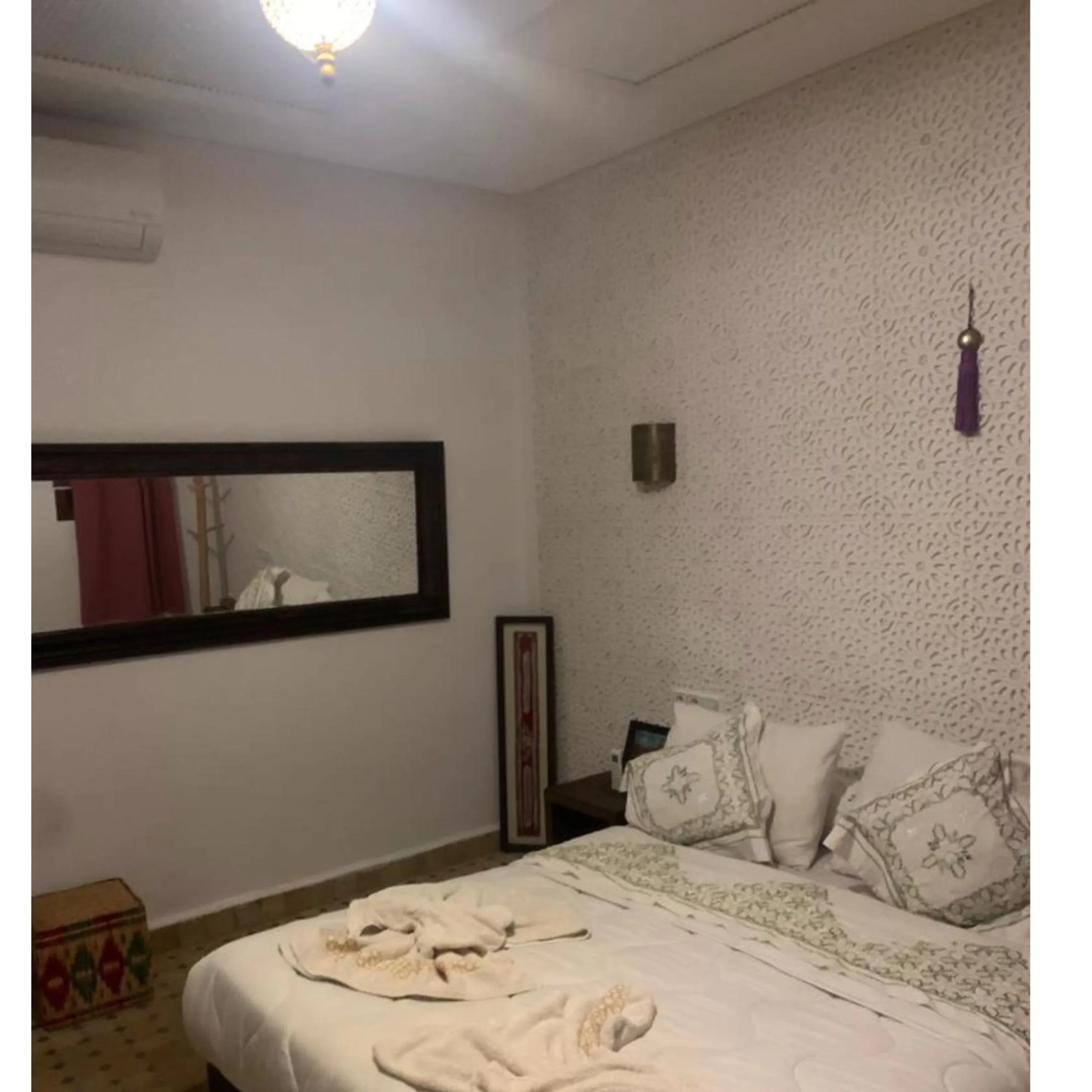 Bed in Riad Marchica