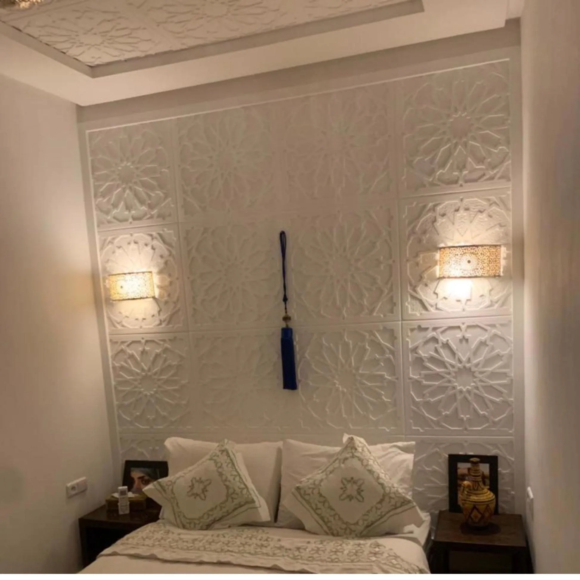Bed in Riad Marchica