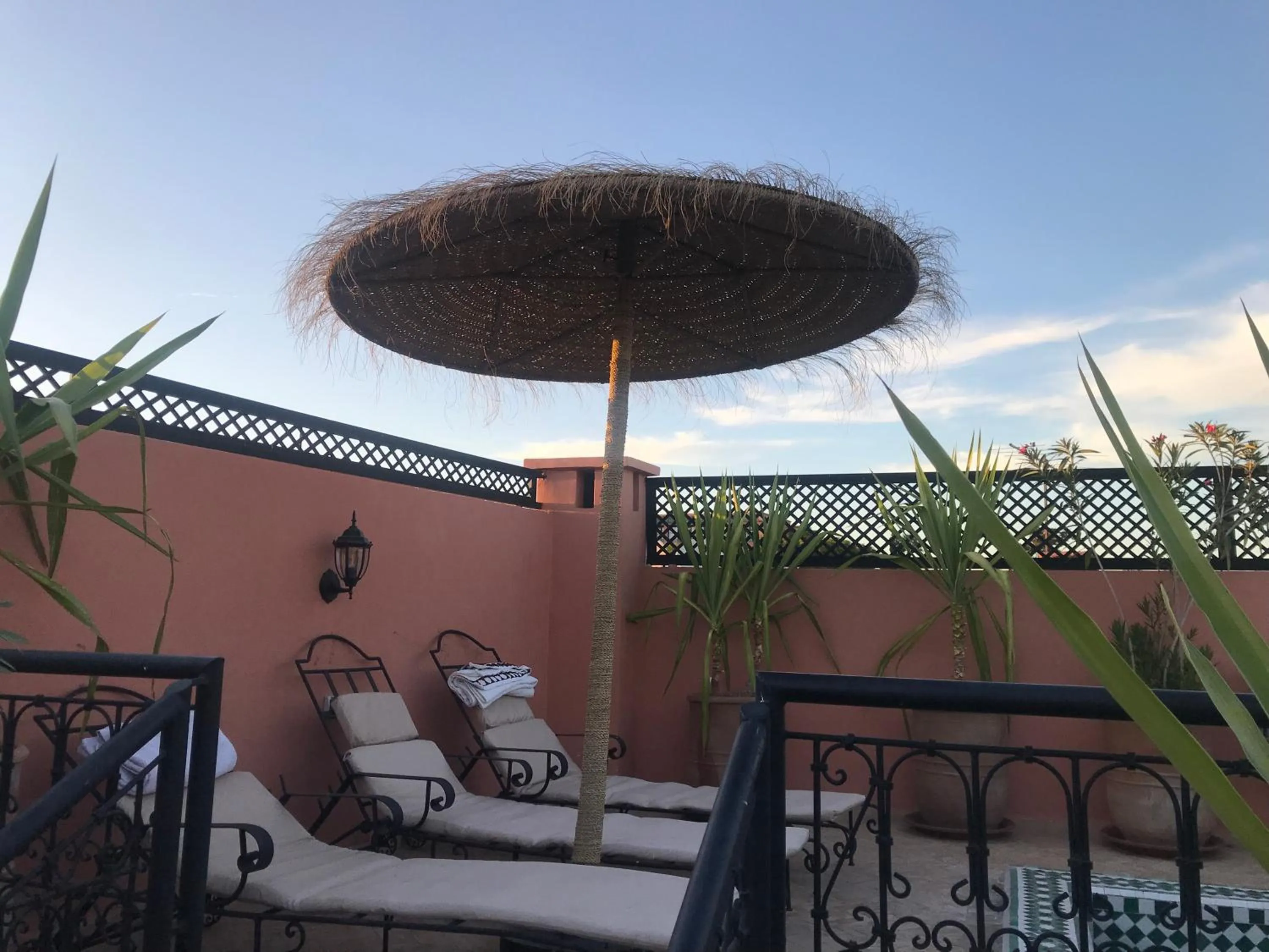 Swimming pool in Riad Marchica