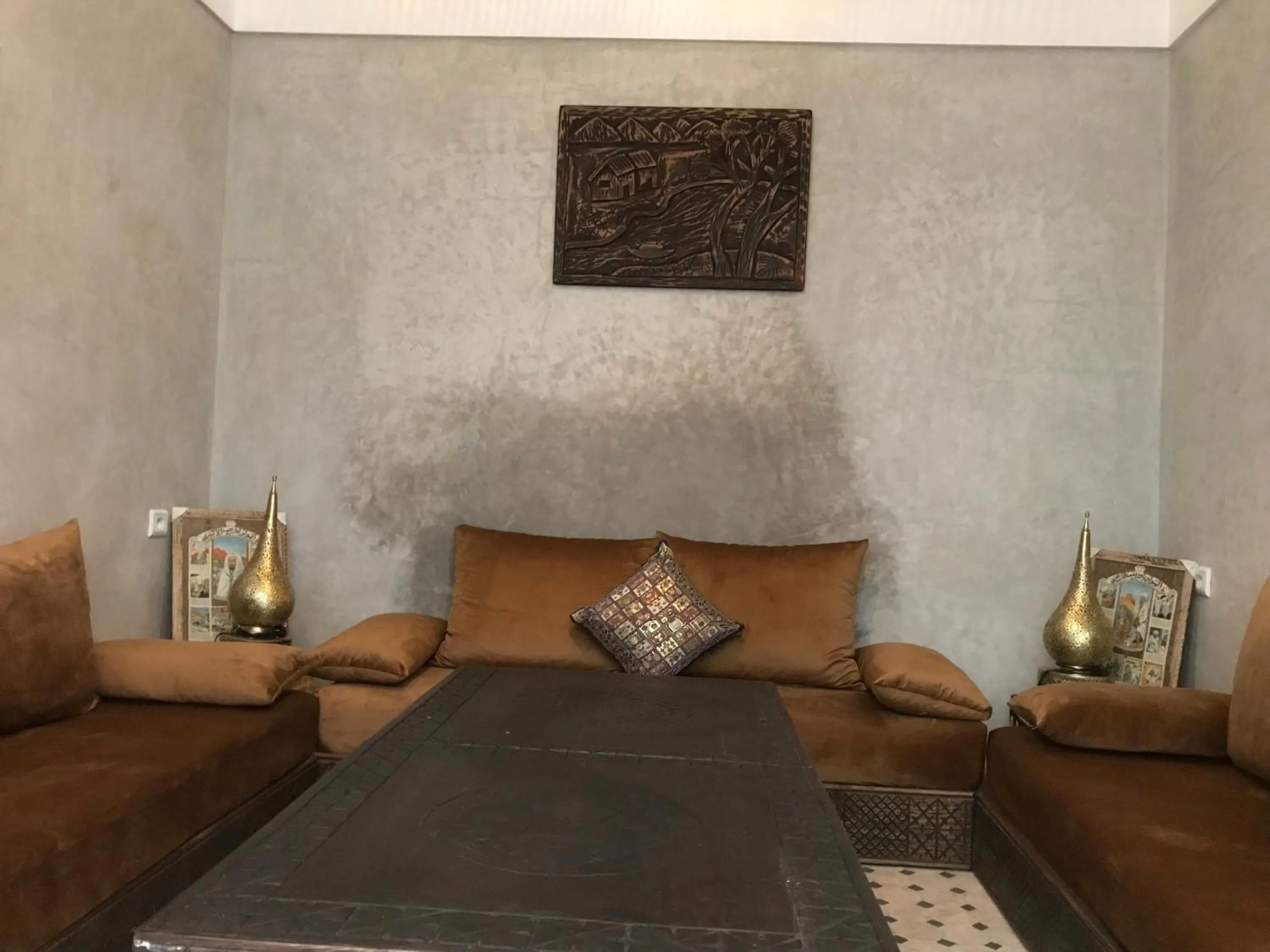 Internal: Not applicable to any particular room, Bed in Riad Marchica