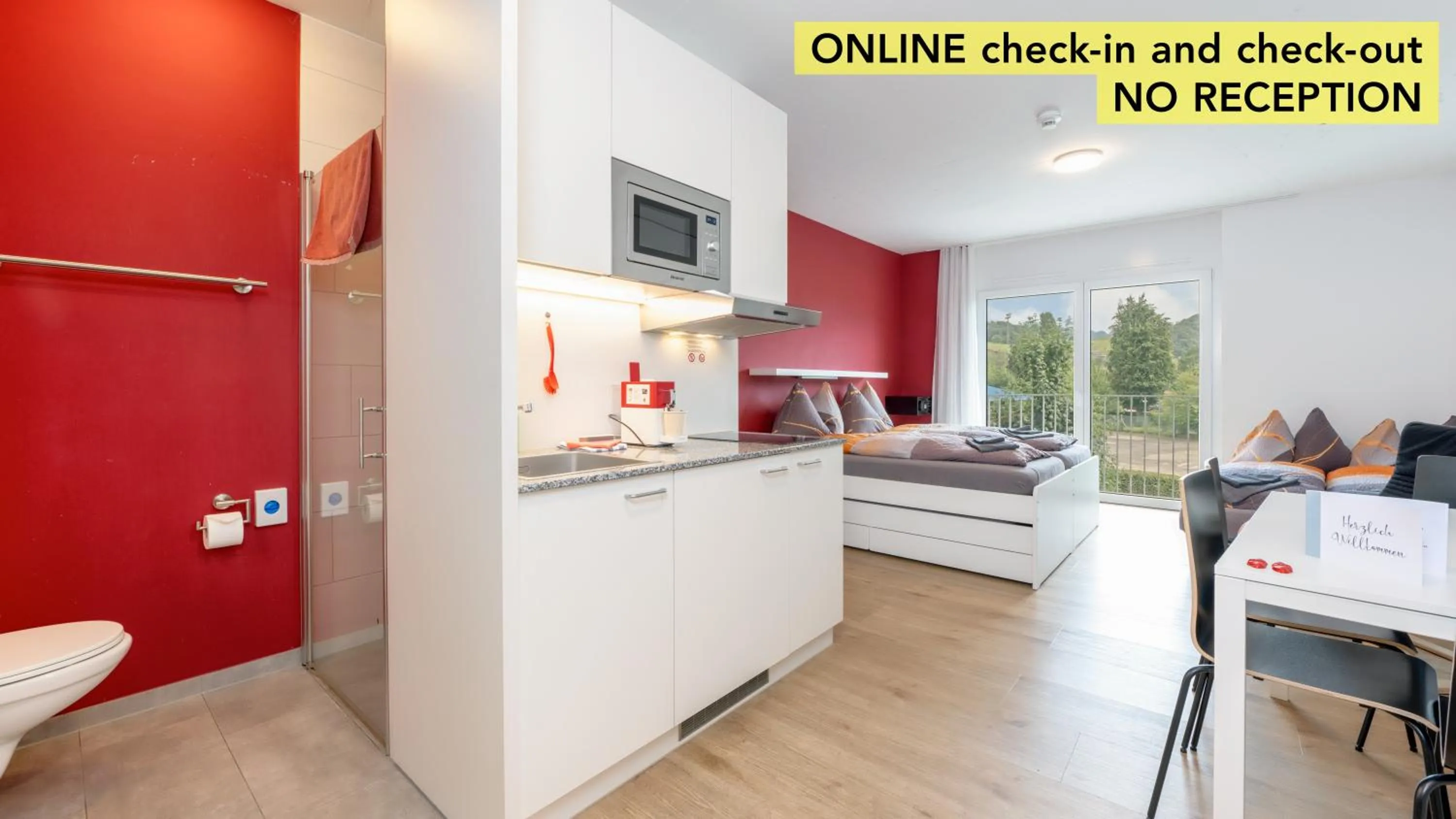 Bathroom in Anstatthotel Horw - app self-check-in