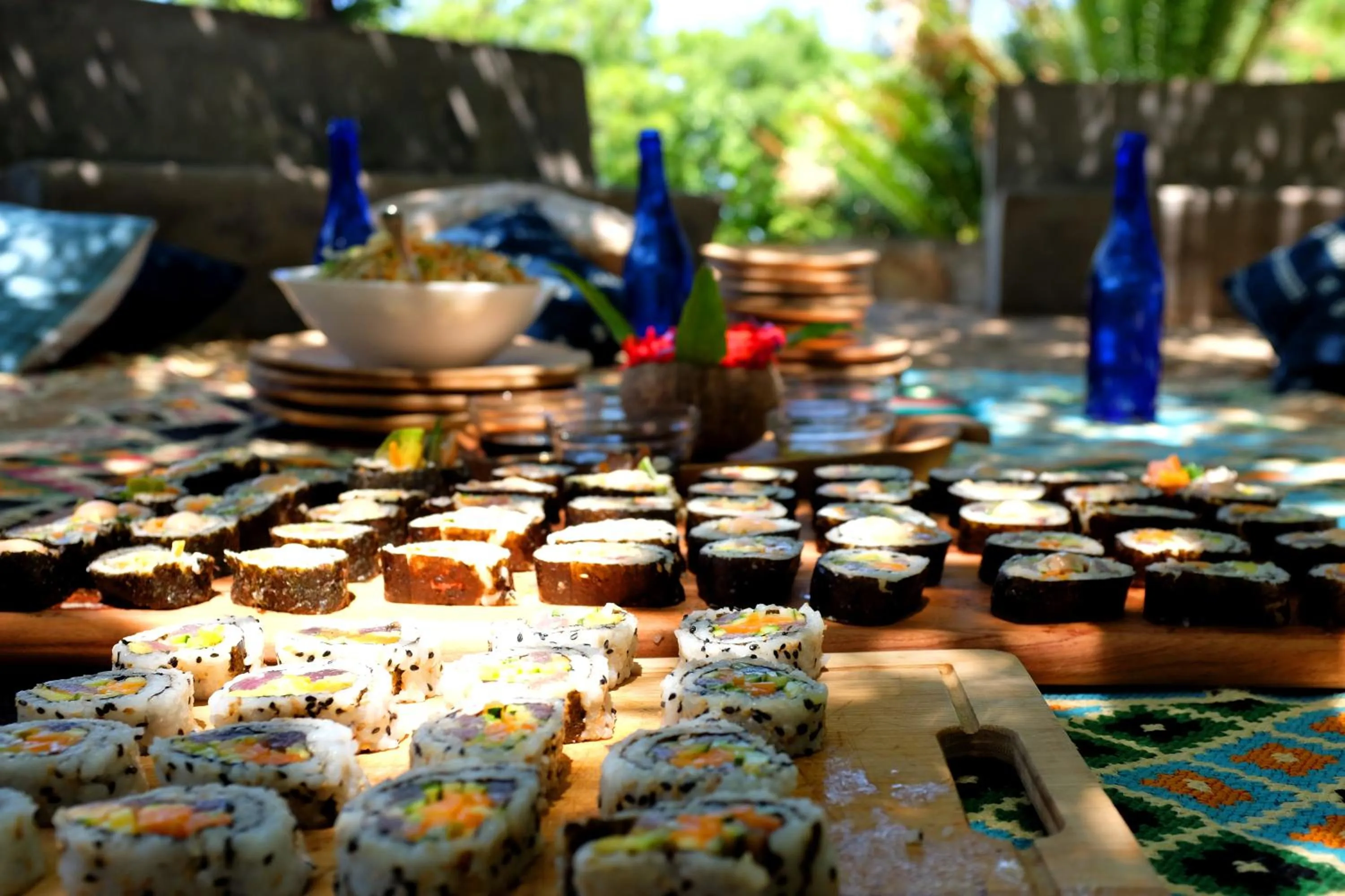 Food and drinks in Salty's Kitesurf Village