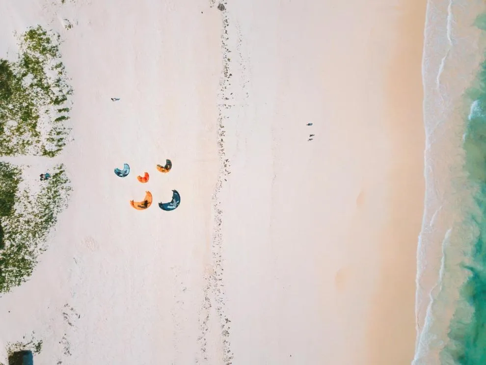 Beach in Salty's Kitesurf Village