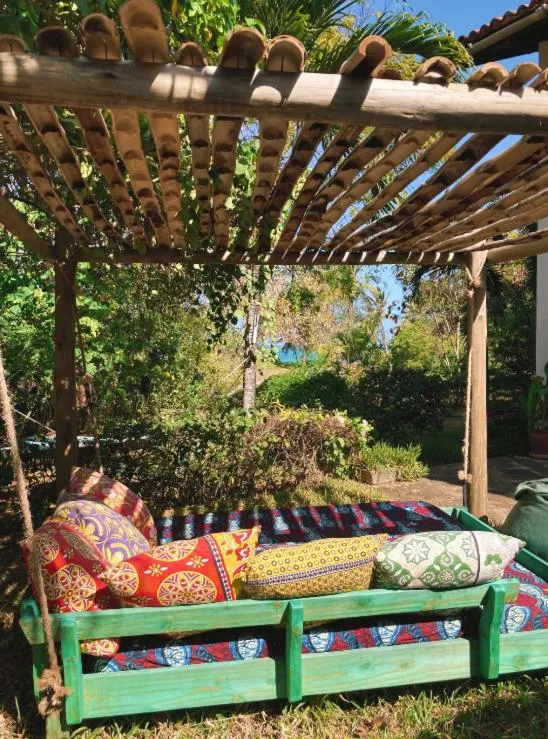 Seating area in Salty's Kitesurf Village