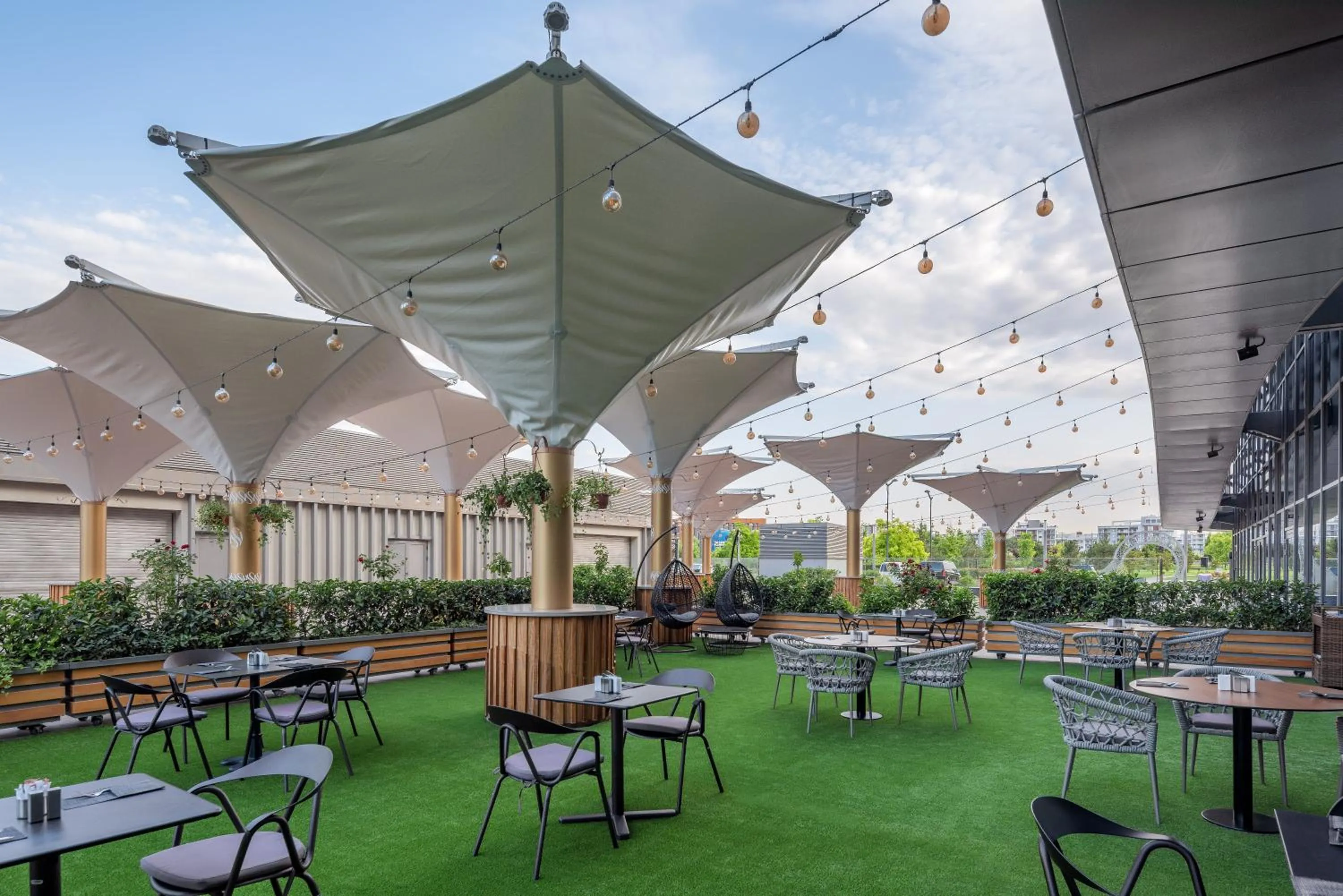 Balcony/Terrace in Hilton Tashkent City