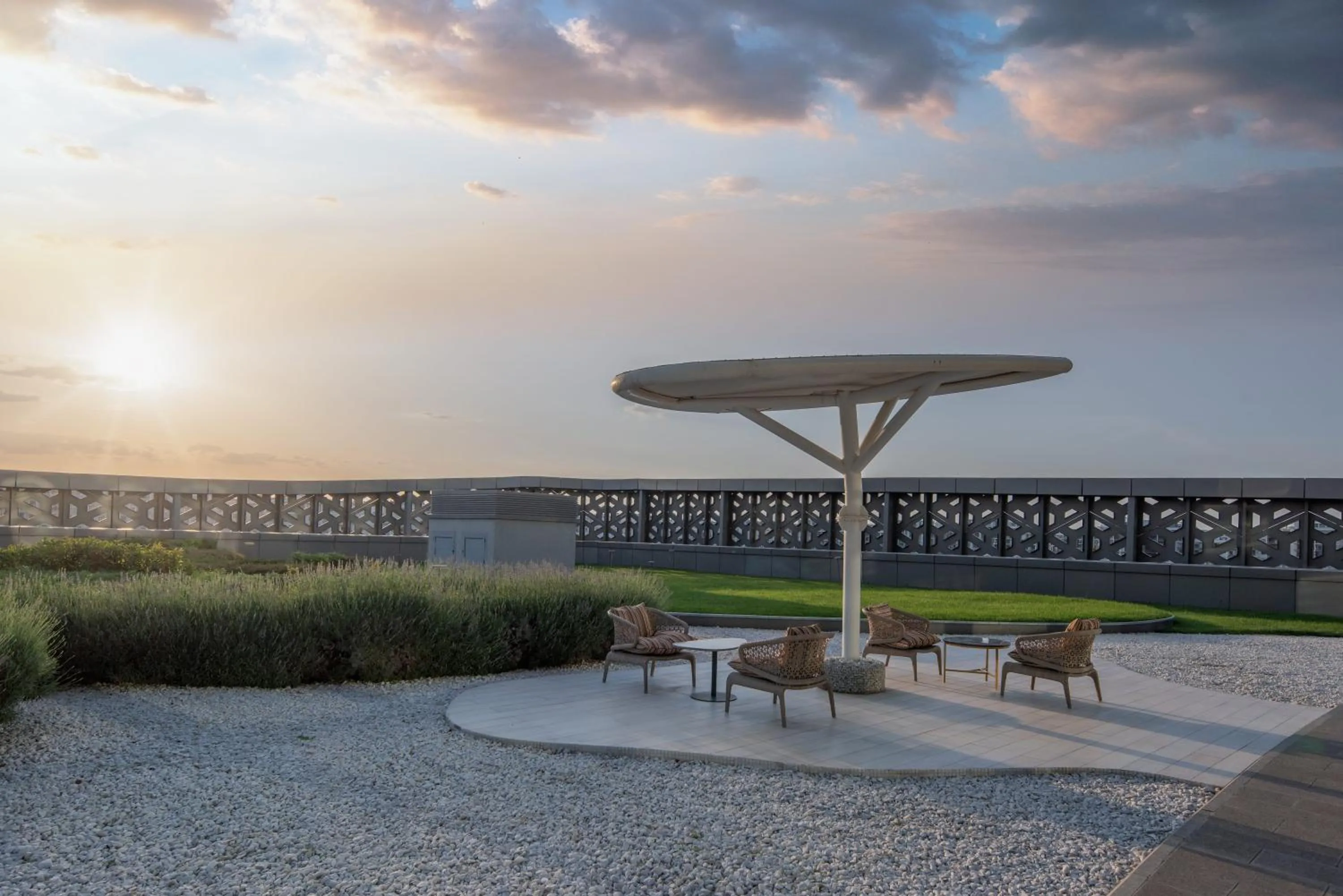 Balcony/Terrace in Hilton Tashkent City