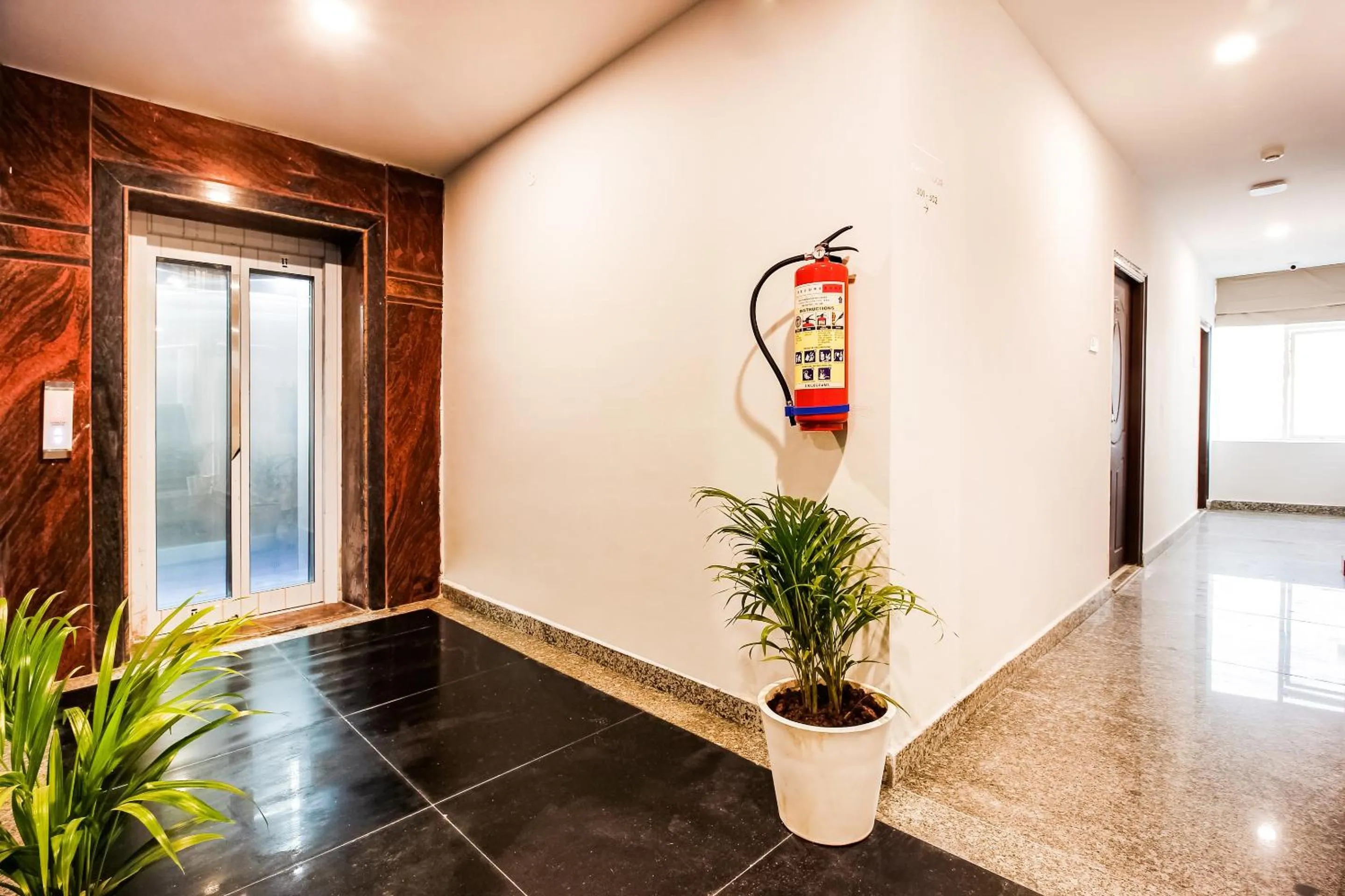 Facade/entrance in Hotel O GACHIBOWLI BESIDE DLF