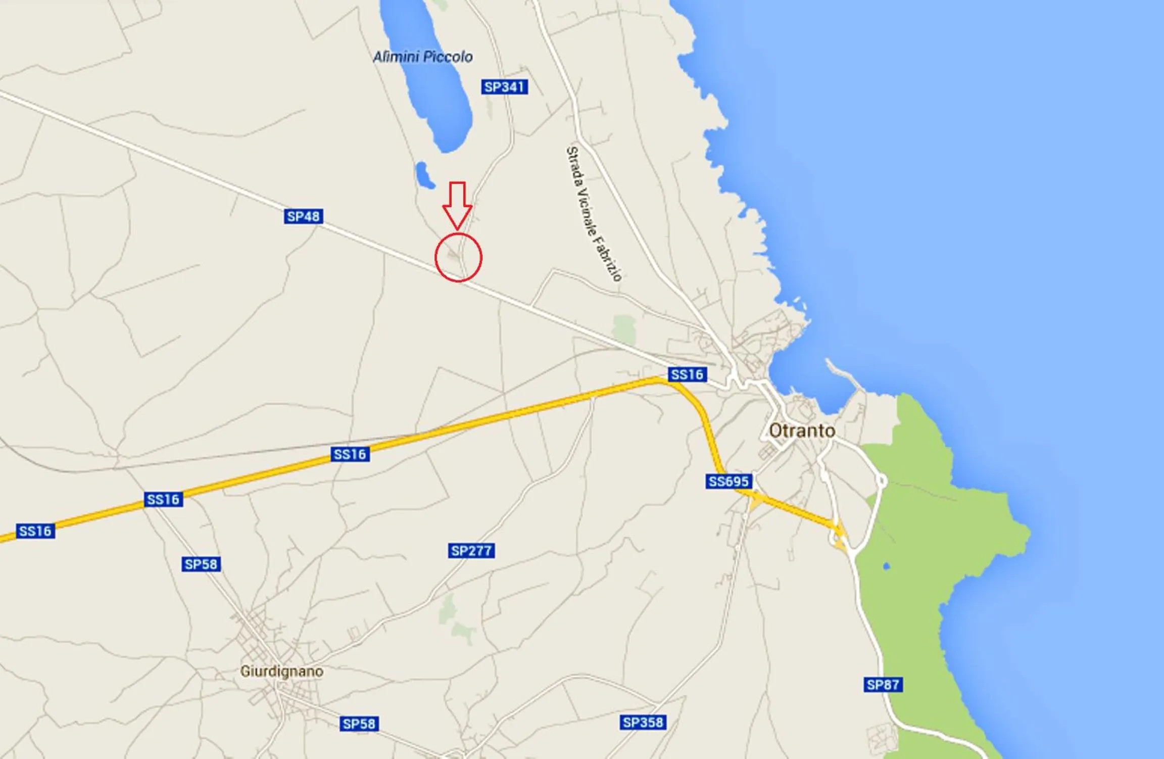 Bird's eye view in Masseria Un Posto al Sole