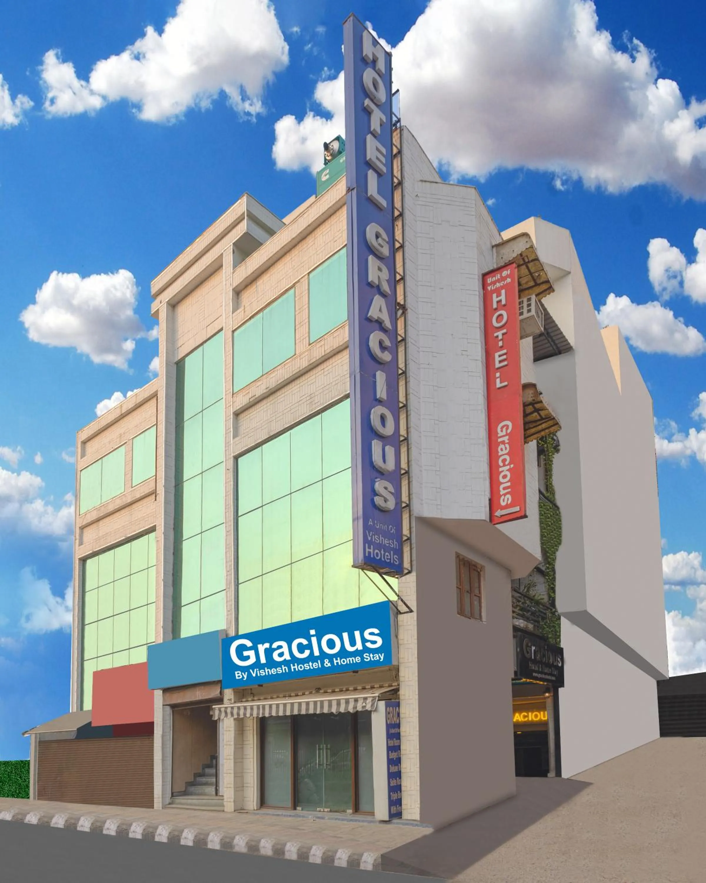 Property building in Gracious by Vishesh Hotels & Home Stay