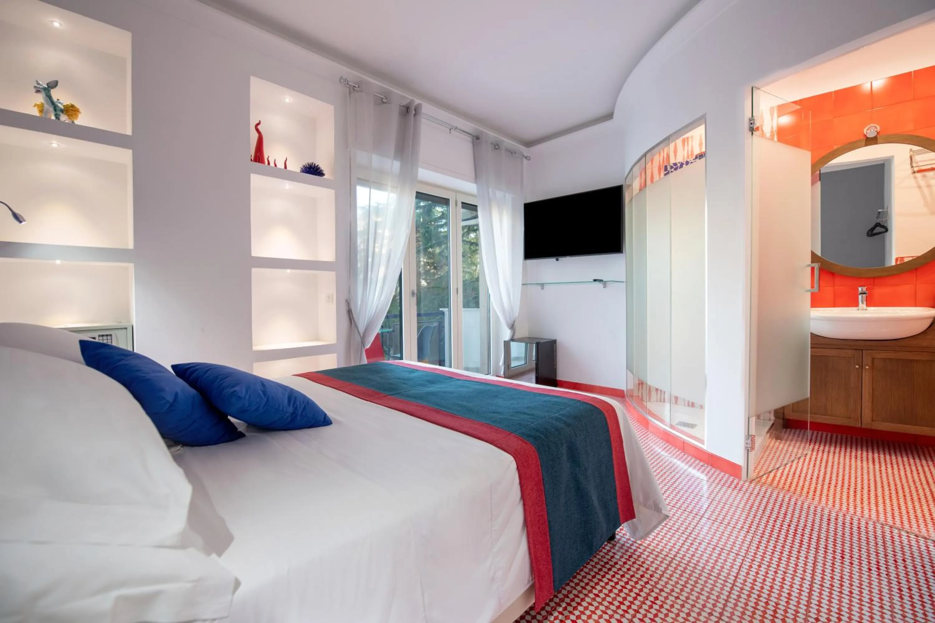 Bedroom, Bed in Aquae Romanae Piazza Lauro