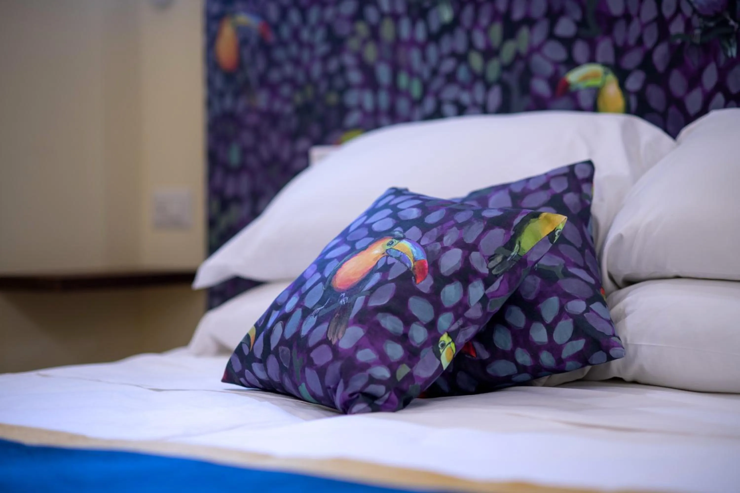 Decorative detail, Bed in Aquae Romanae Piazza Lauro