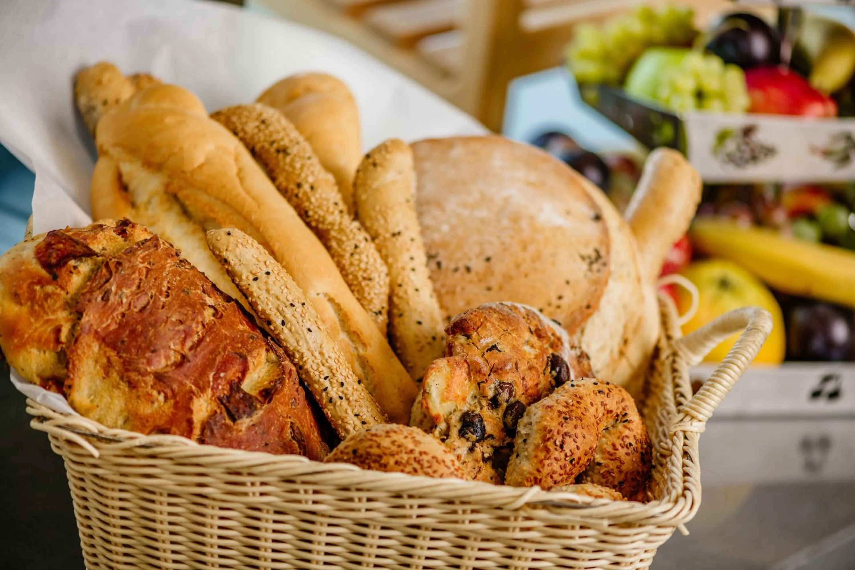 Breakfast in Olivia Palm Hotel