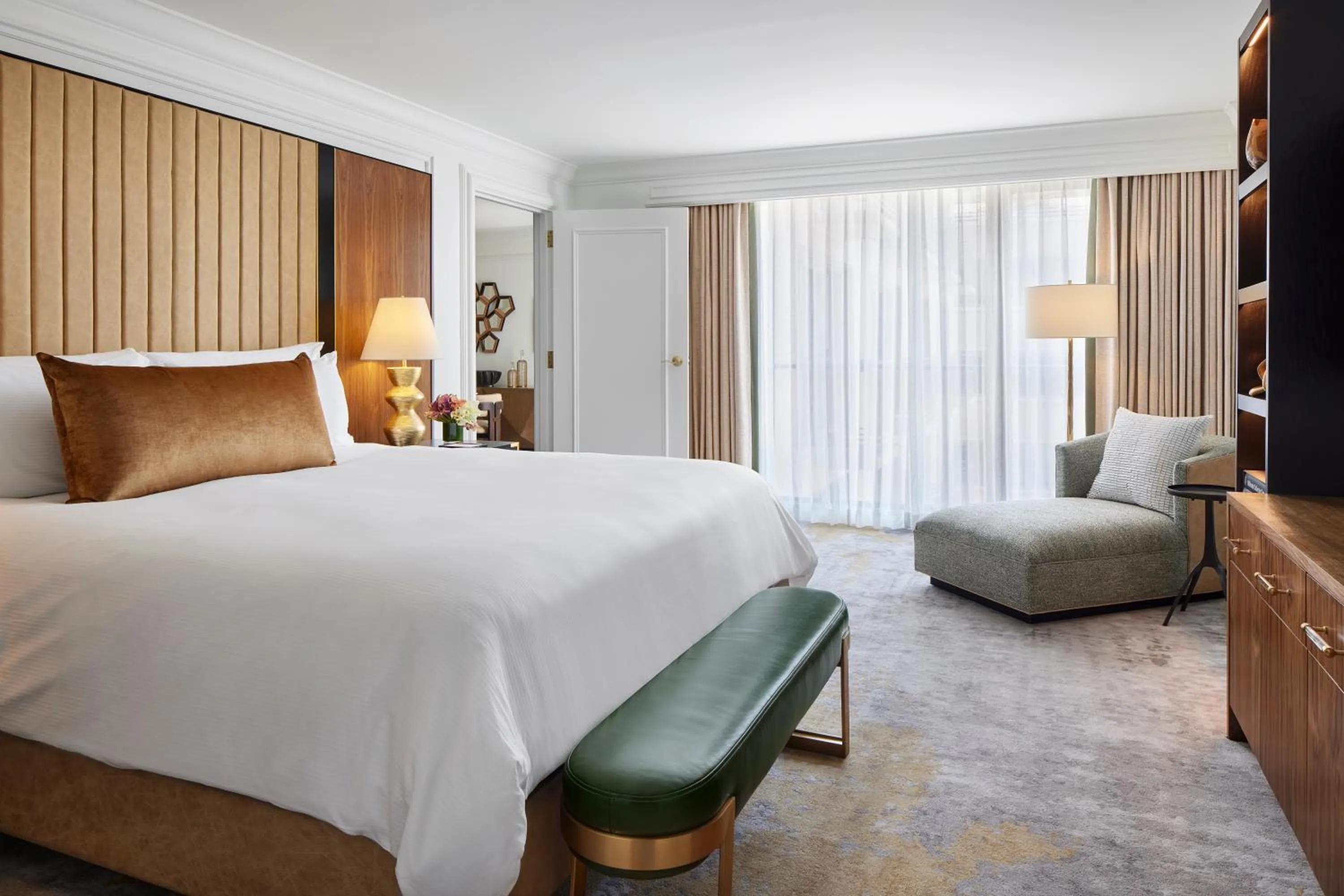 Bedroom, Bed in The Fairmont Washington DC