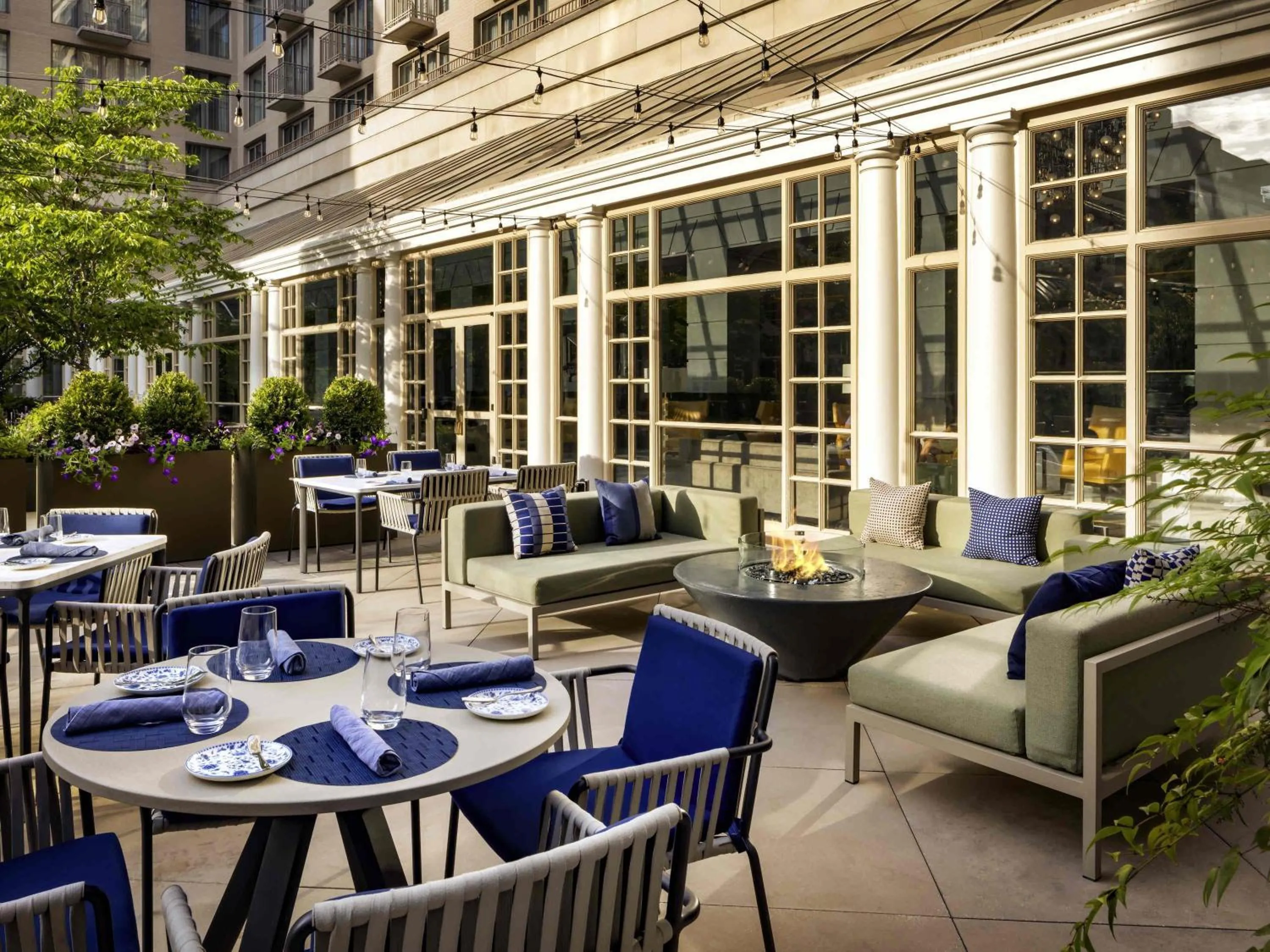 Restaurant/places to eat in The Fairmont Washington DC